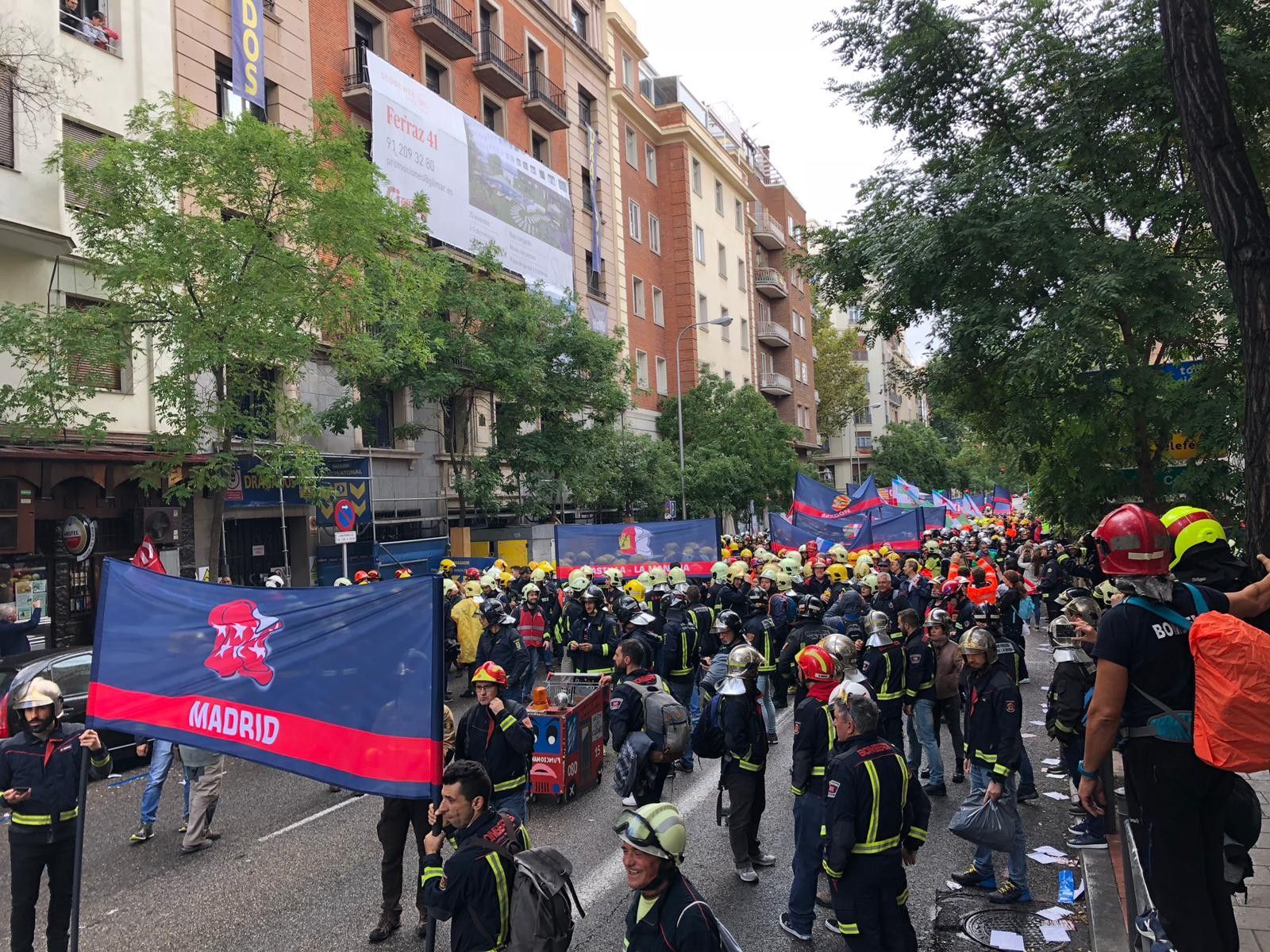 Bomberos en Madrid (4)