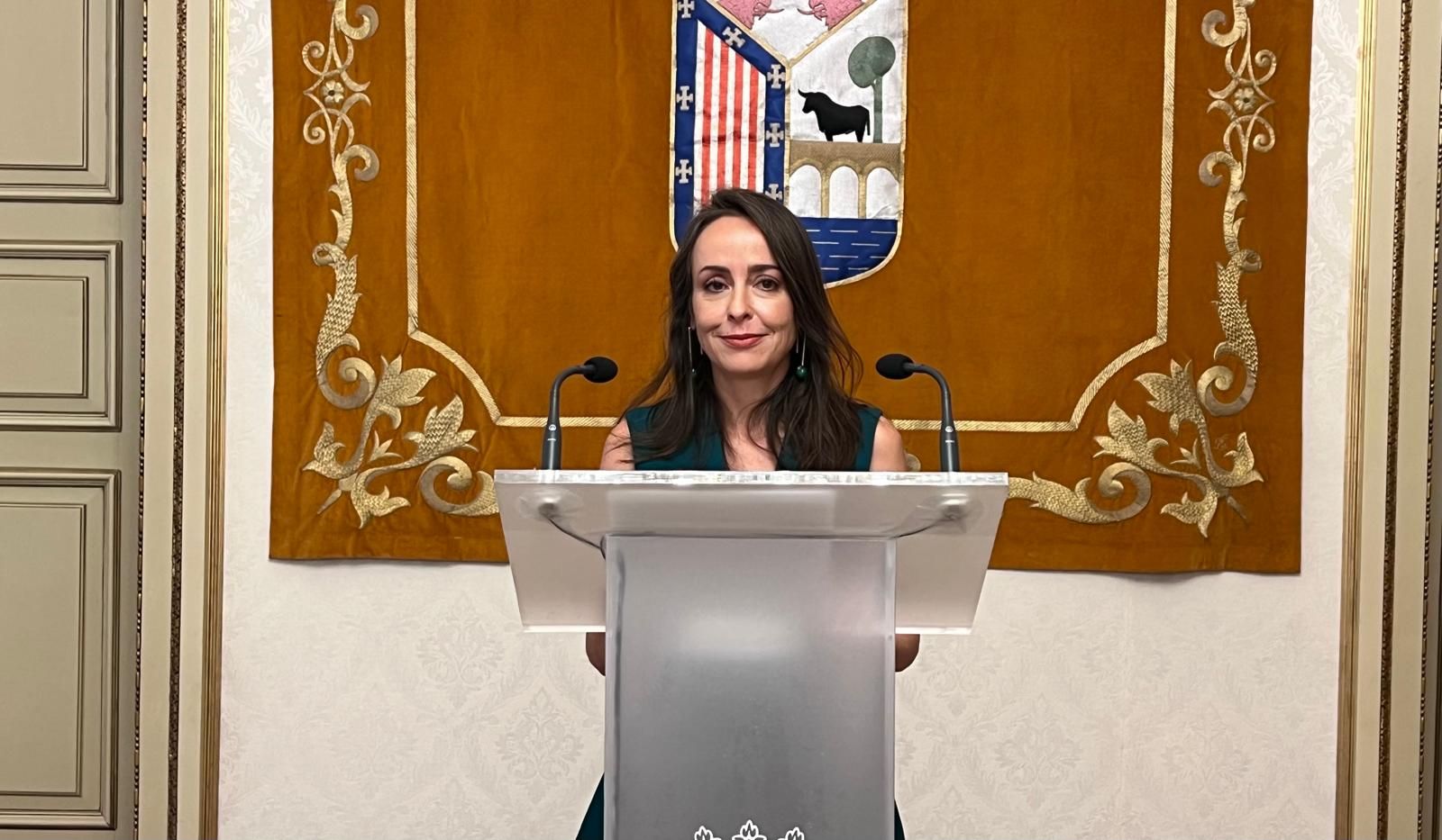 La concejala de Festejos, Carmen Seguín