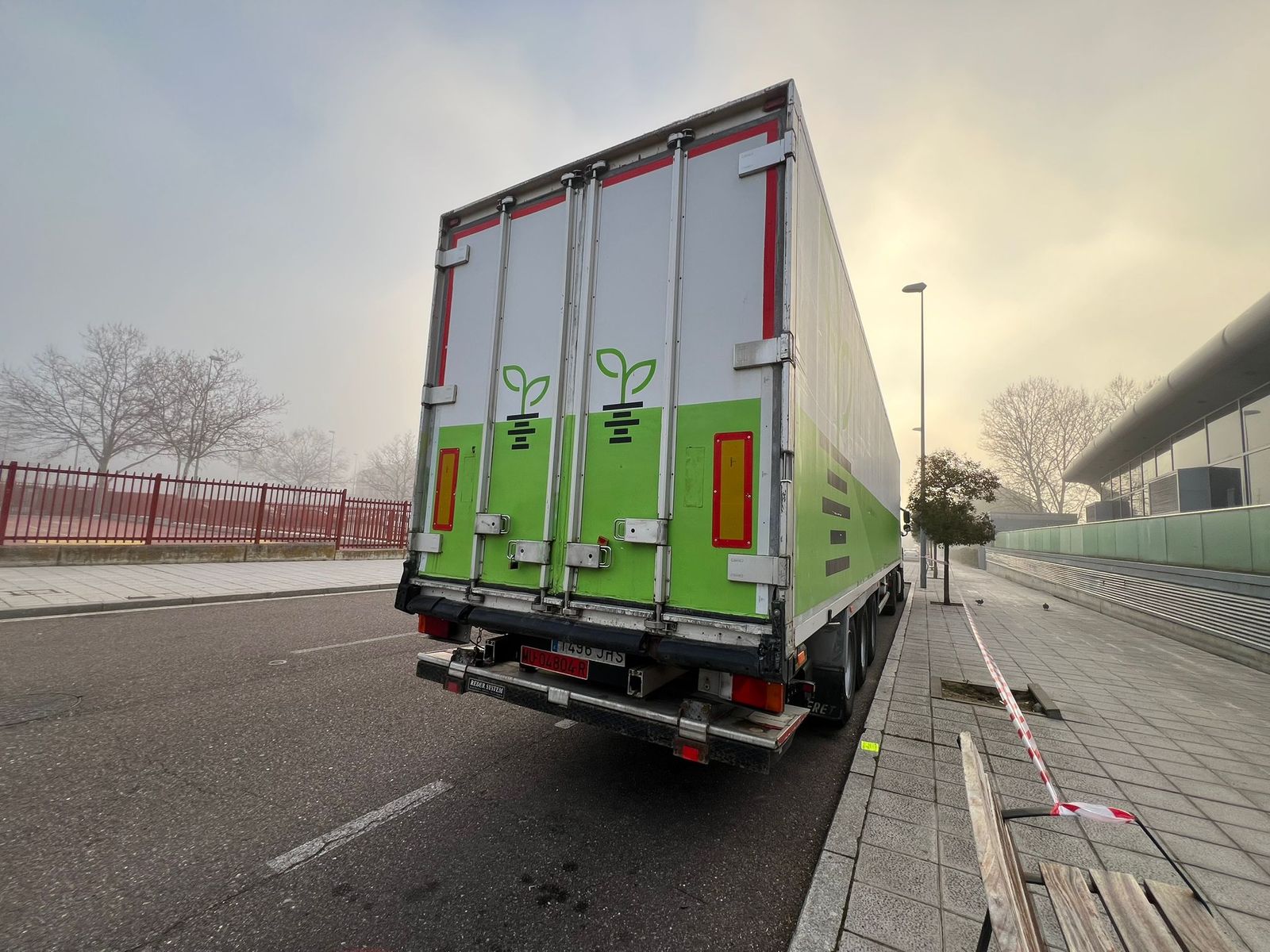 Un camión perteneciente a la Burger Cup