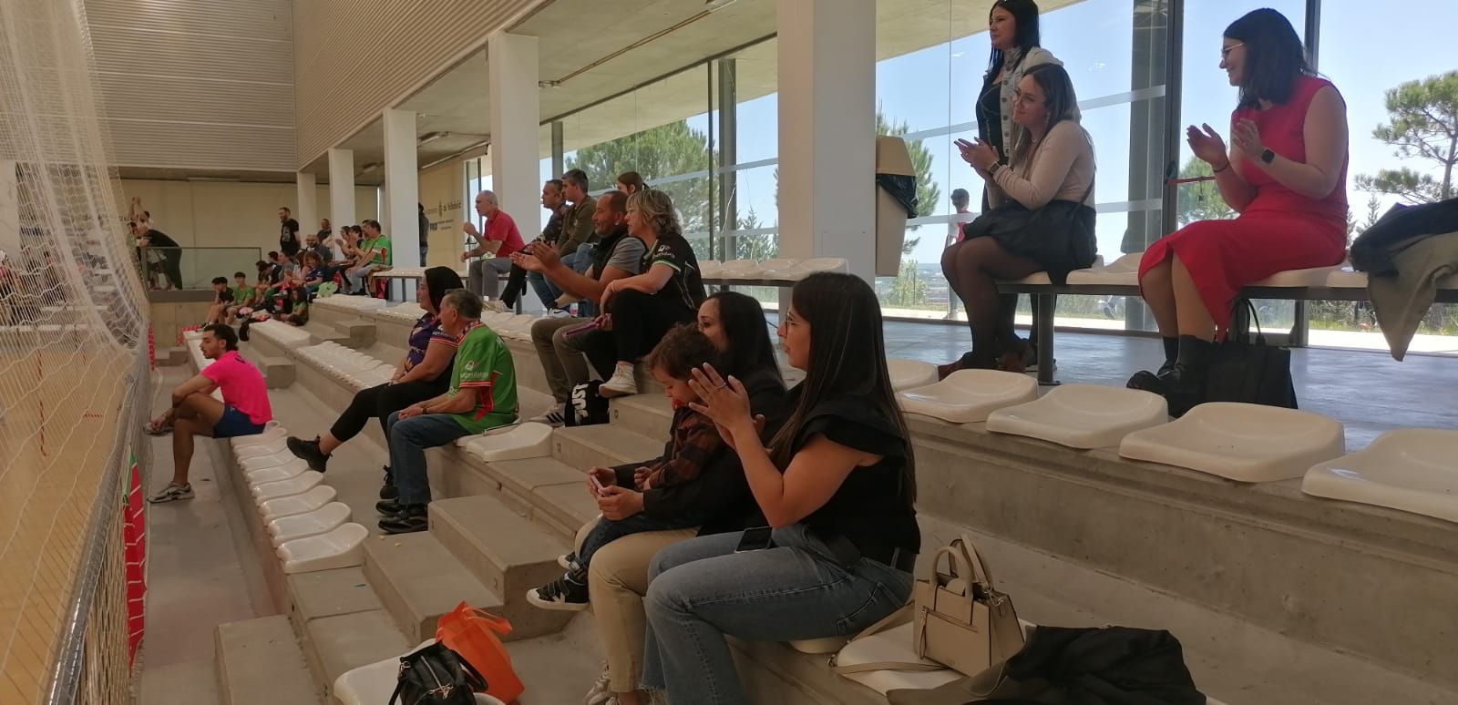 Afición de InterSala ante Tierno Galván