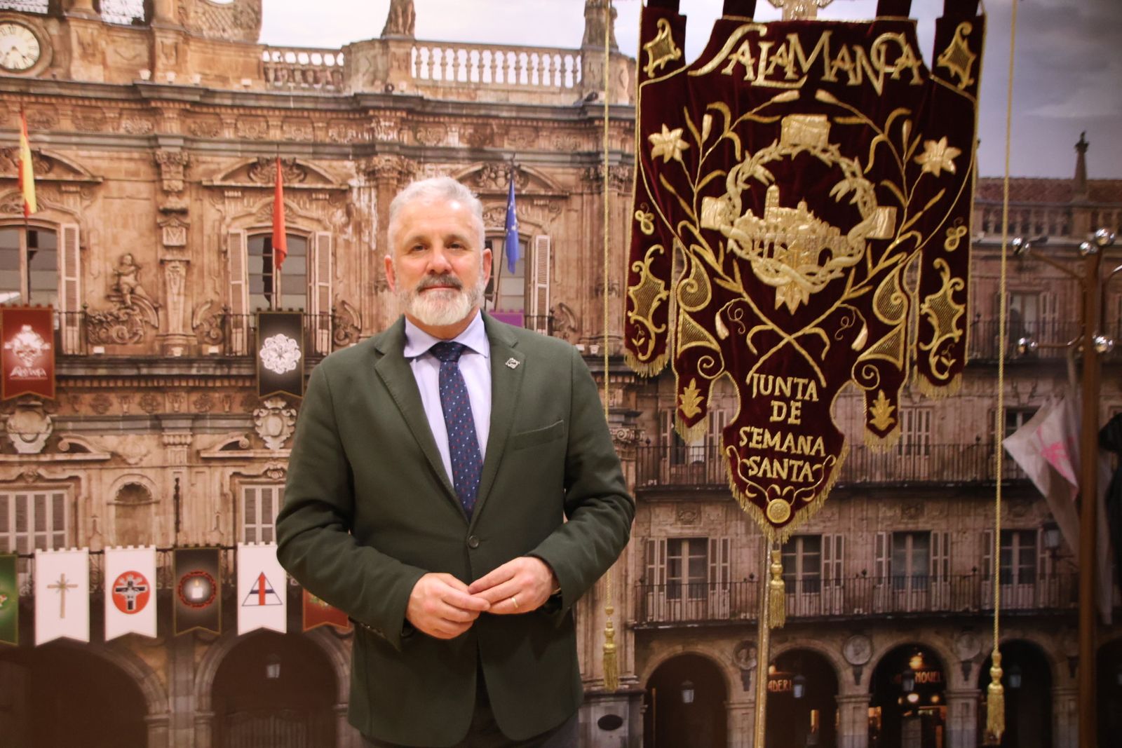 Francisco Hernández, presidente de la Junta de Semana Santa de Salamanca