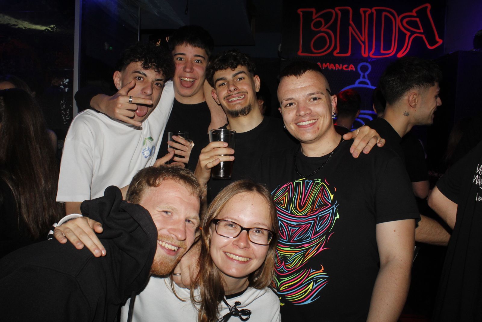 Salamanca de noche, viernes 24 de abril