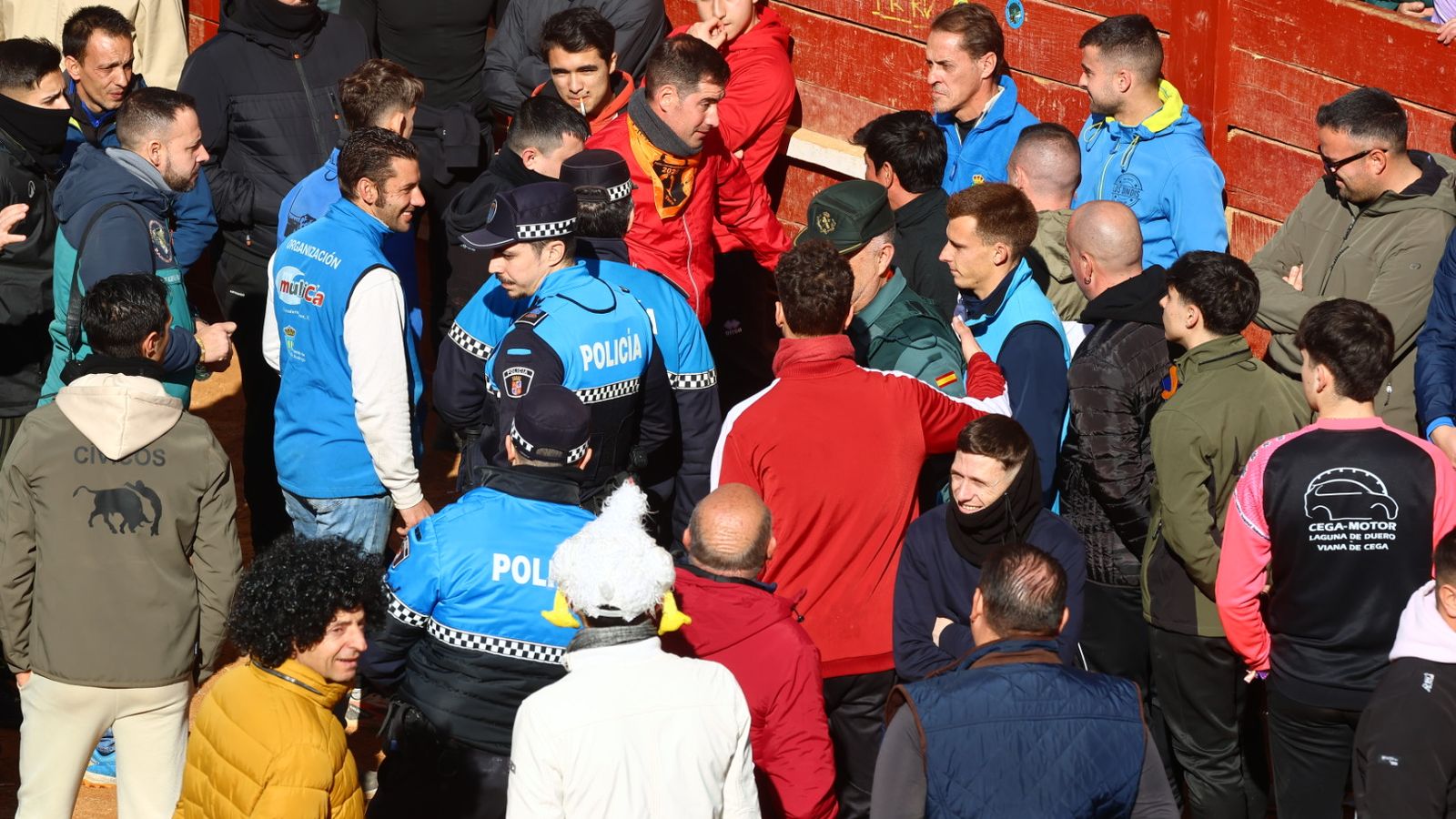 Capea de mañana en el martes del Carnaval del Toro de Ciudad Rodrigo