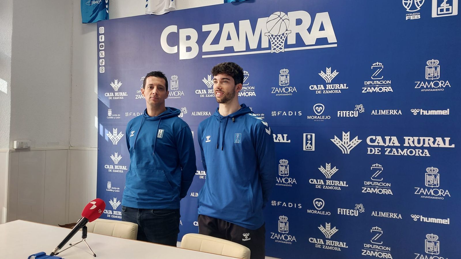 Saulo Hernández y Josep Peris en rueda de prensa este viernes