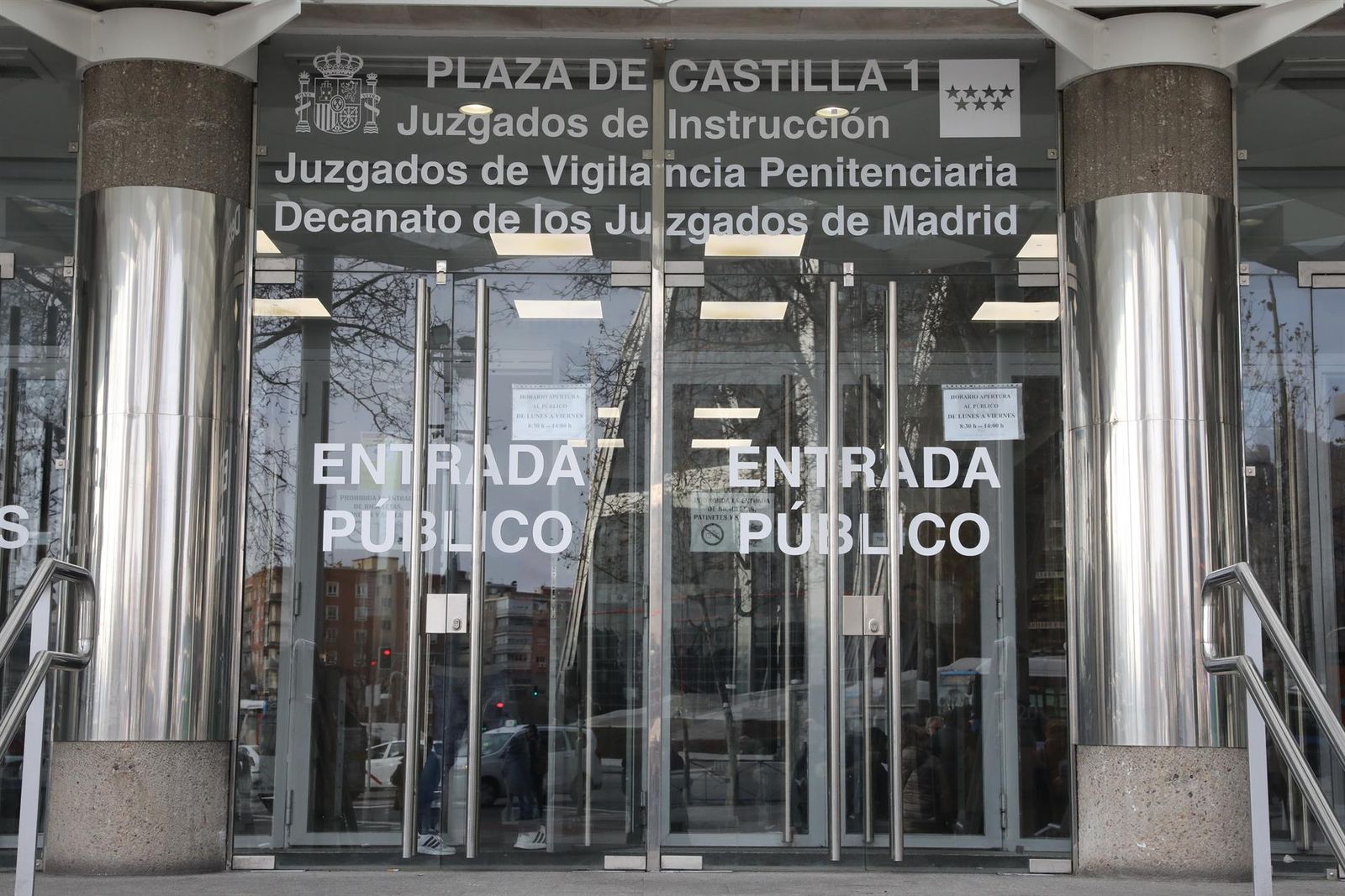 Juzgados de Madrid. Foto EP Juzgados de Madrid. Foto EP