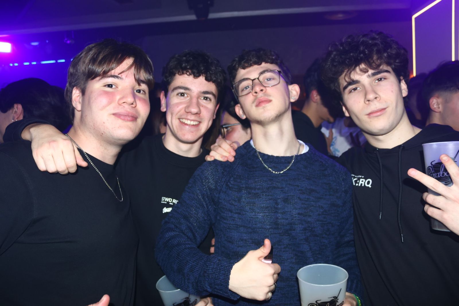 Salamanca de noche, sábado 21 de febrero