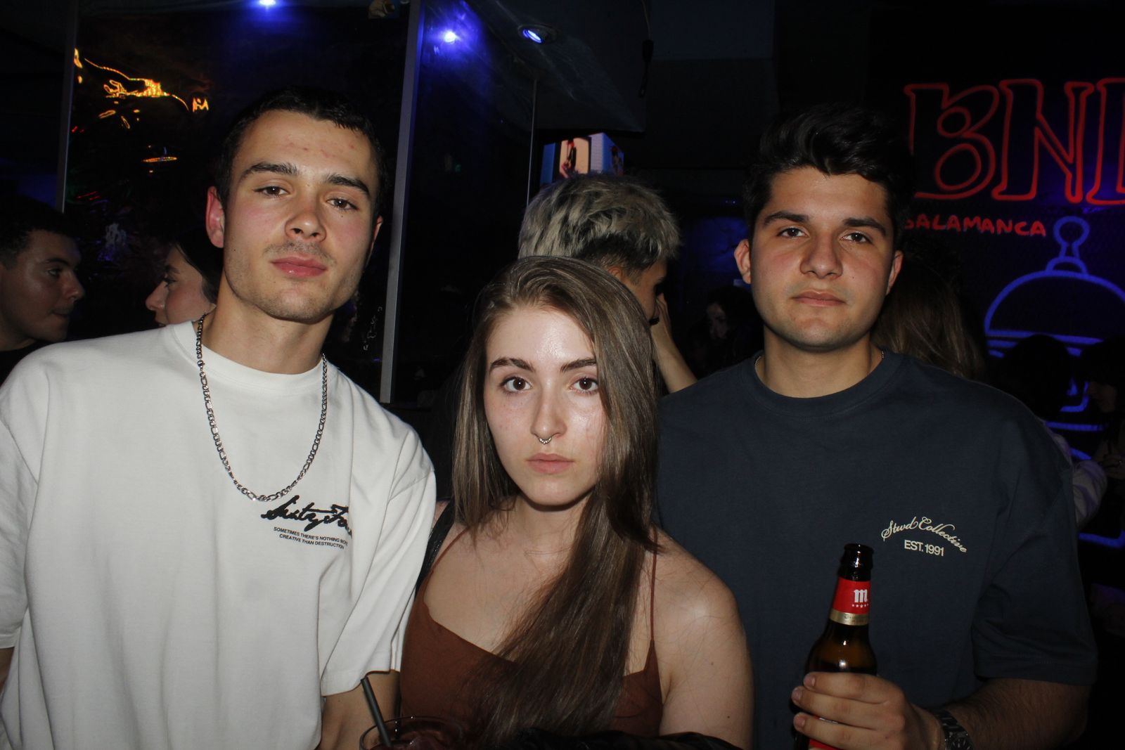 Salamanca de noche, sabado 25 de abril