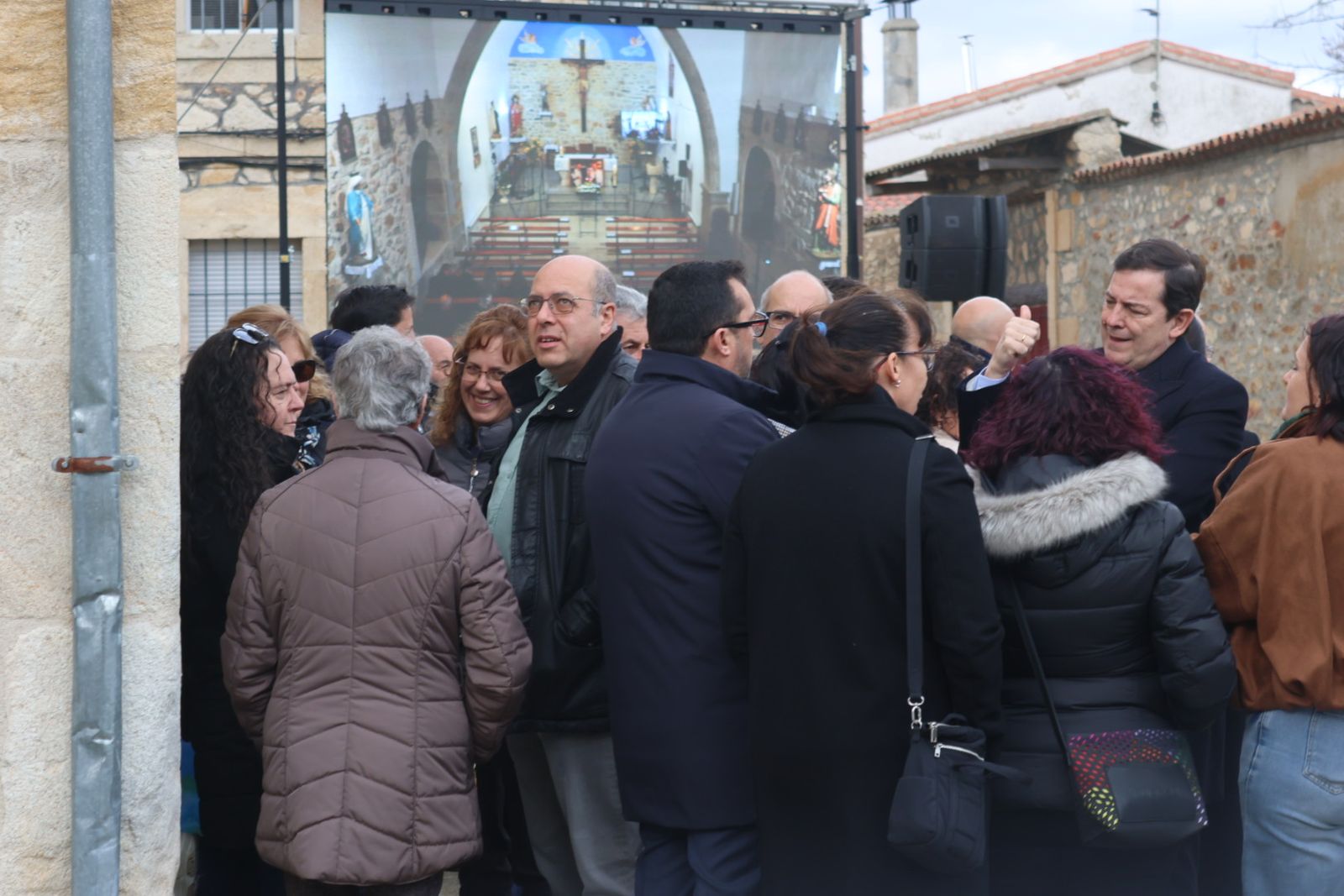 Funeral del empresario Silvestre Sánchez Sierra en Aldearrodrigo