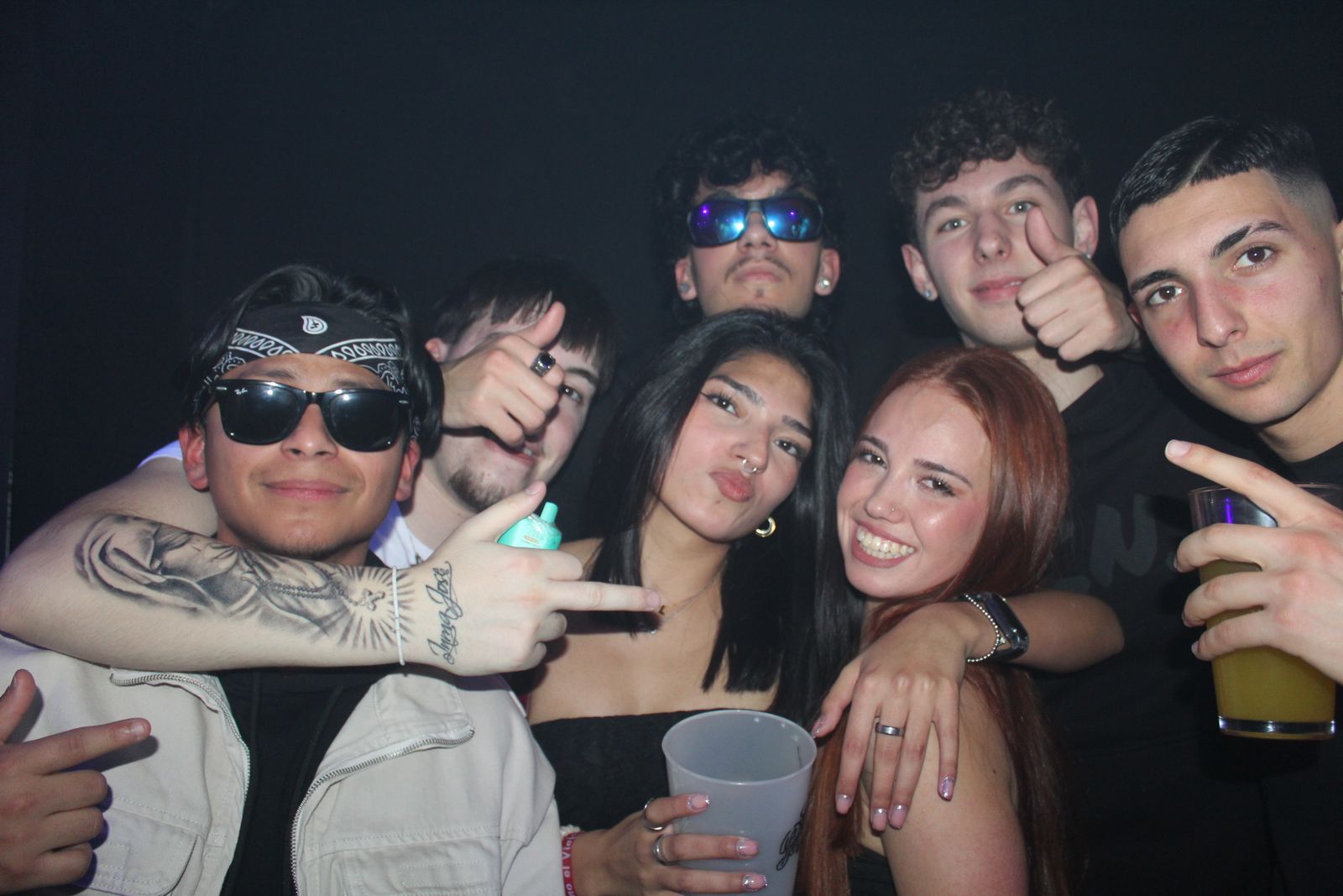 Salamanca de noche, sabado 24 de enero