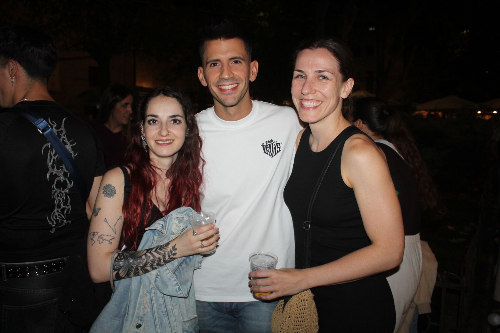 Ambiente en la Feria de Día en la tarde de este sábado
