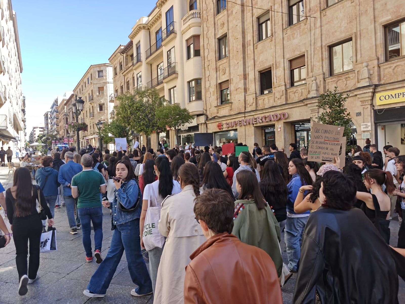 Manifestación por Palestina