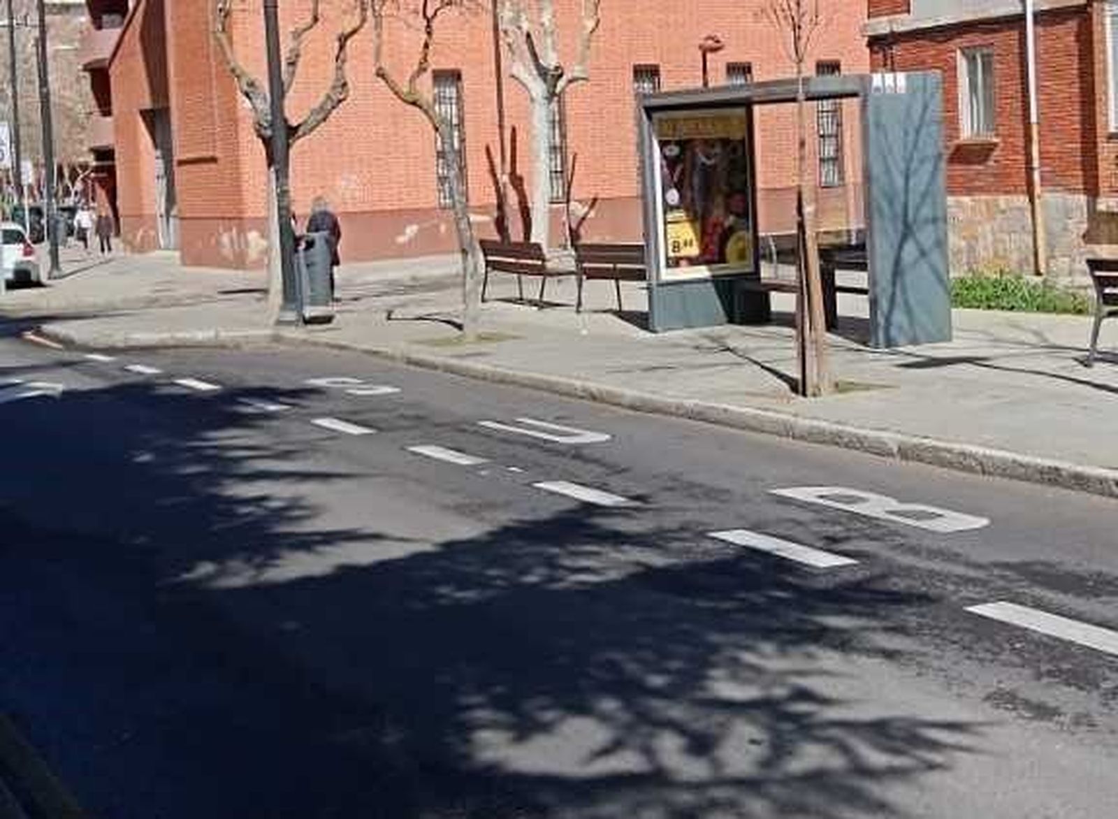 Parada cercana al Hospital Provincial.