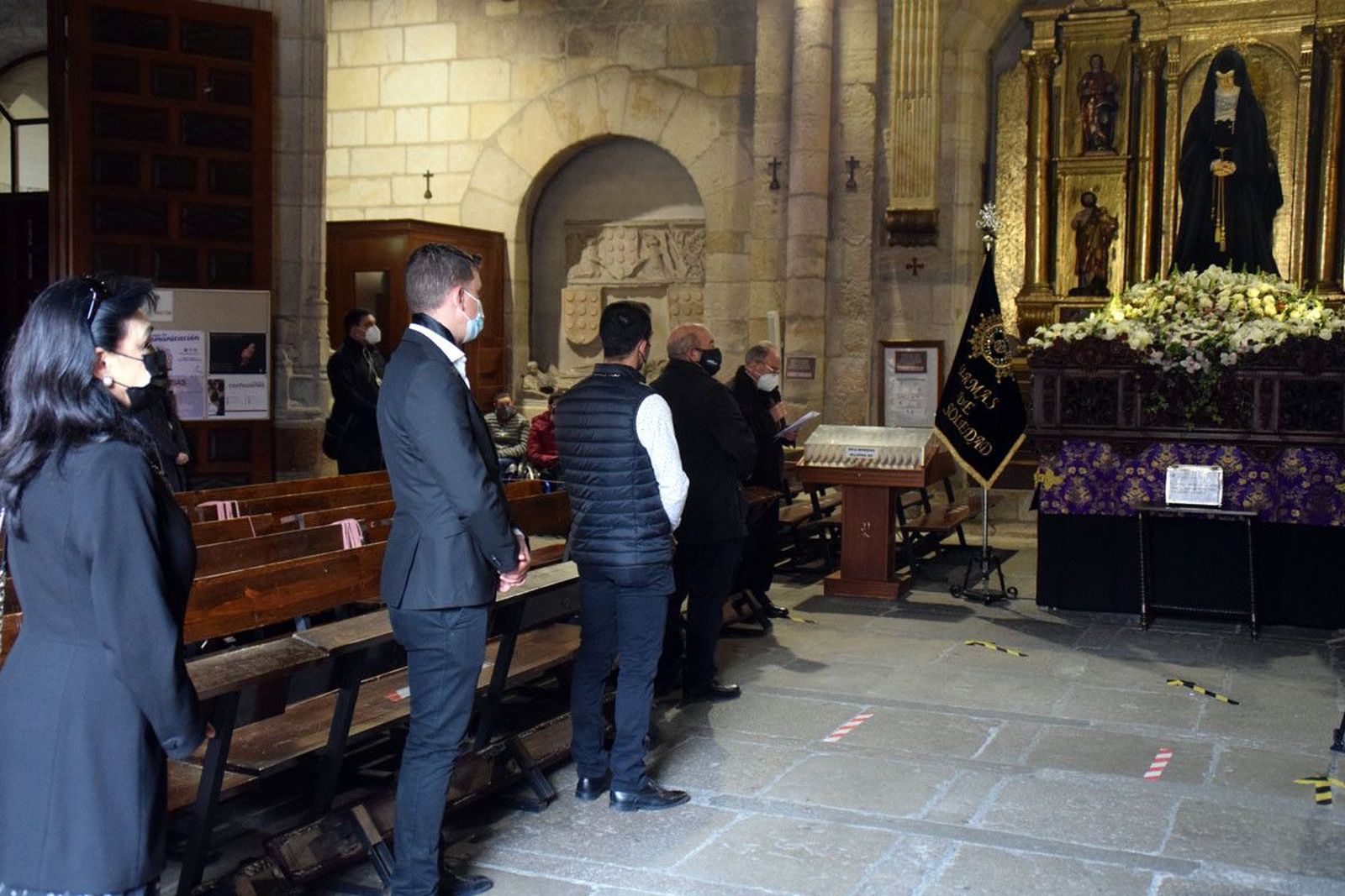 Vía Matris en San Juan para reflexionar sobre los siete dolores de la Soledad