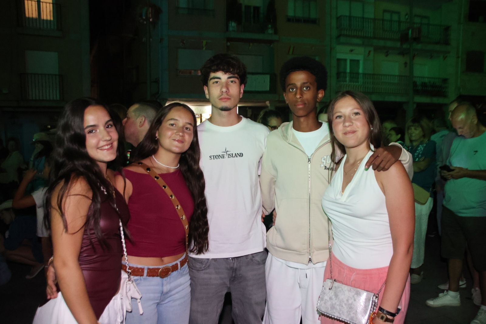 Panorama en la plaza Mayor de Guijuelo