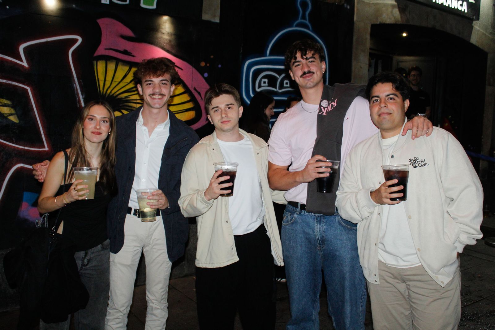 Salamanca de noche, viernes 3 de octubre