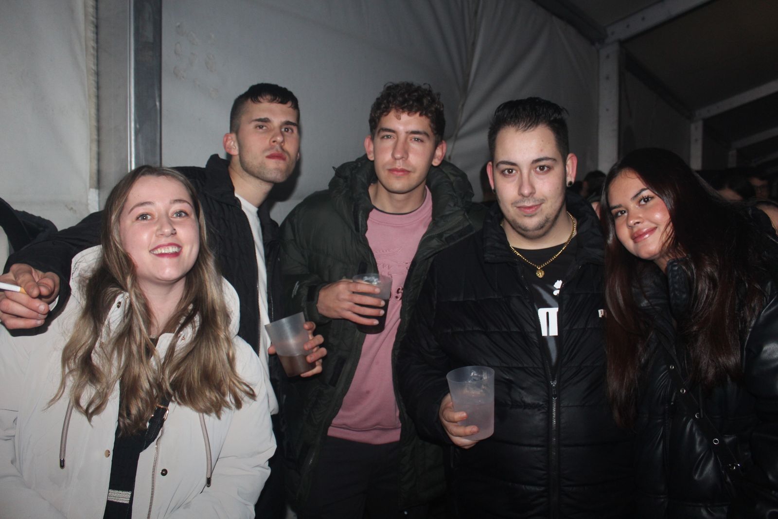 Salamanca de noche, sábado 7 de febrero