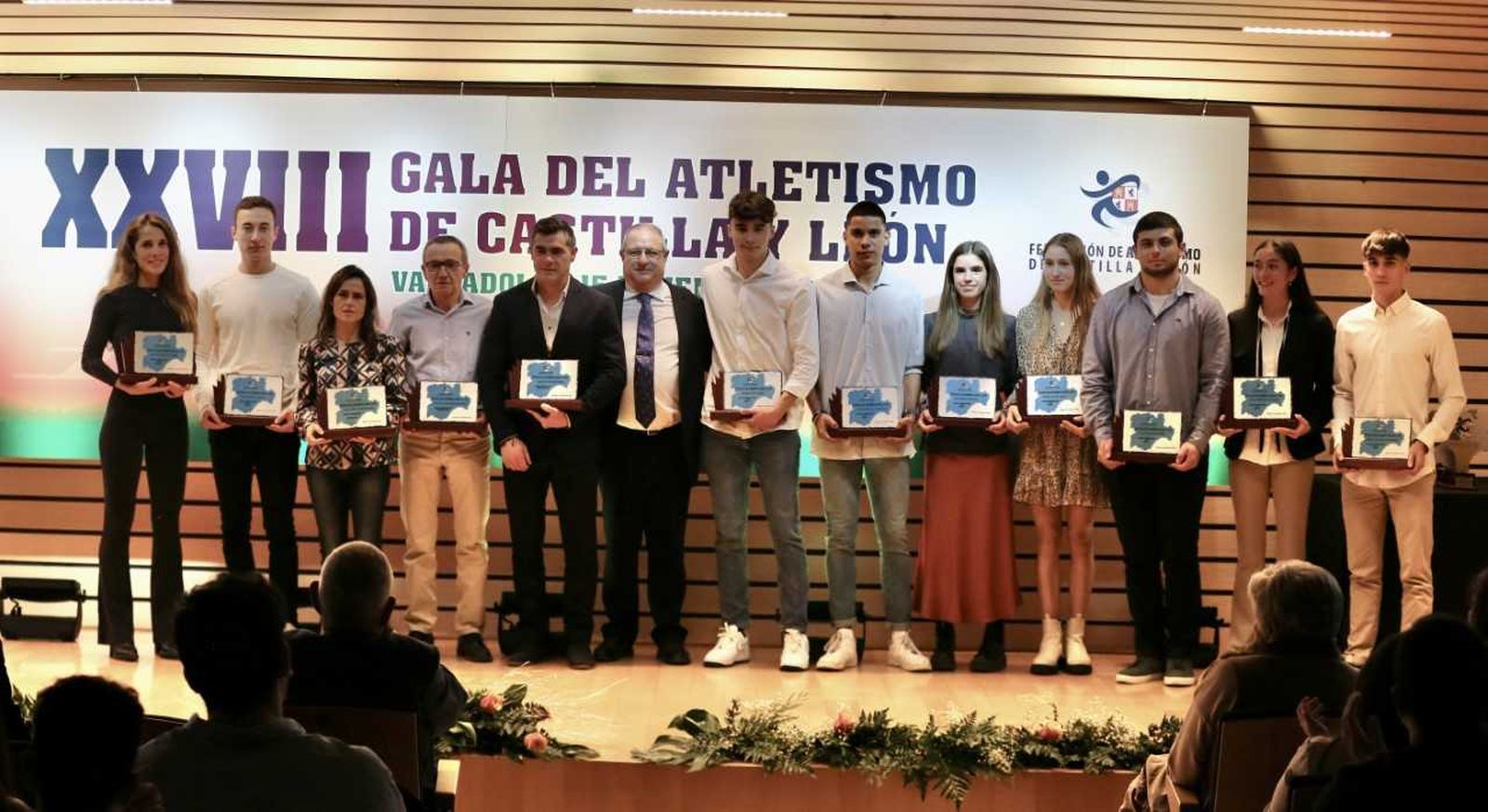 Premiados en la XXVIII Gala del Atletismo de Castilla y León