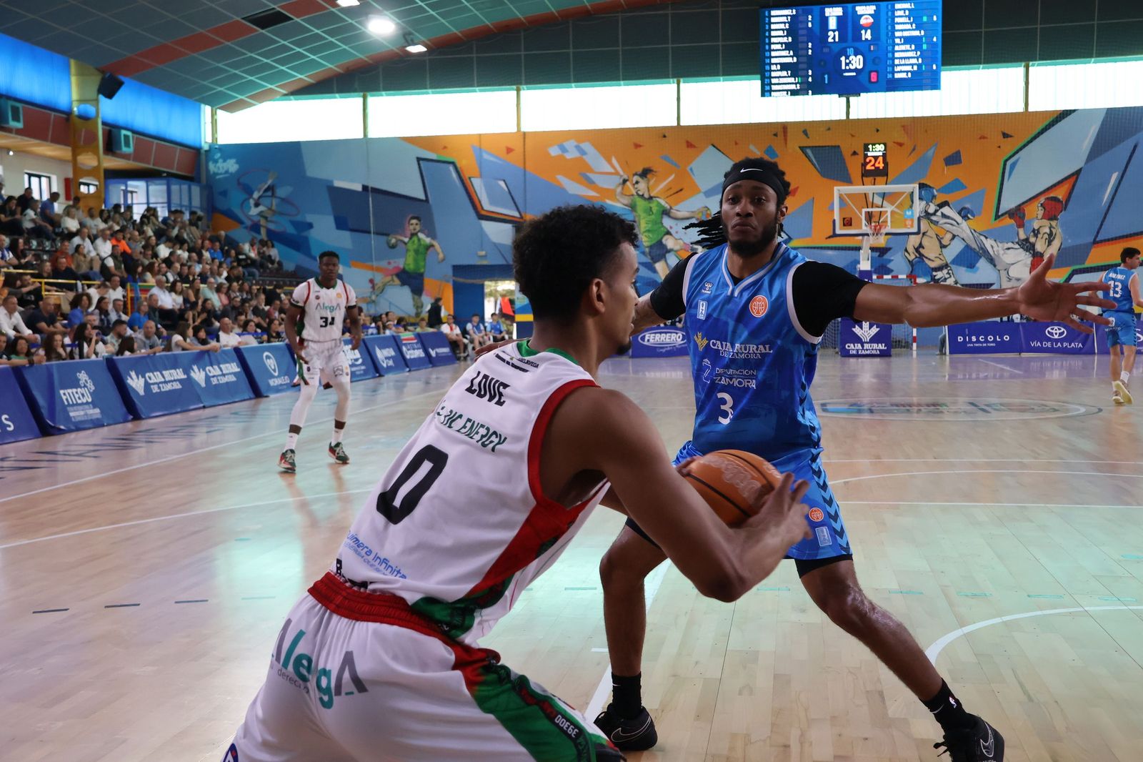 GALERÍA | Revive en imágenes el partido entre el CB Zamora y Alega Cantabria