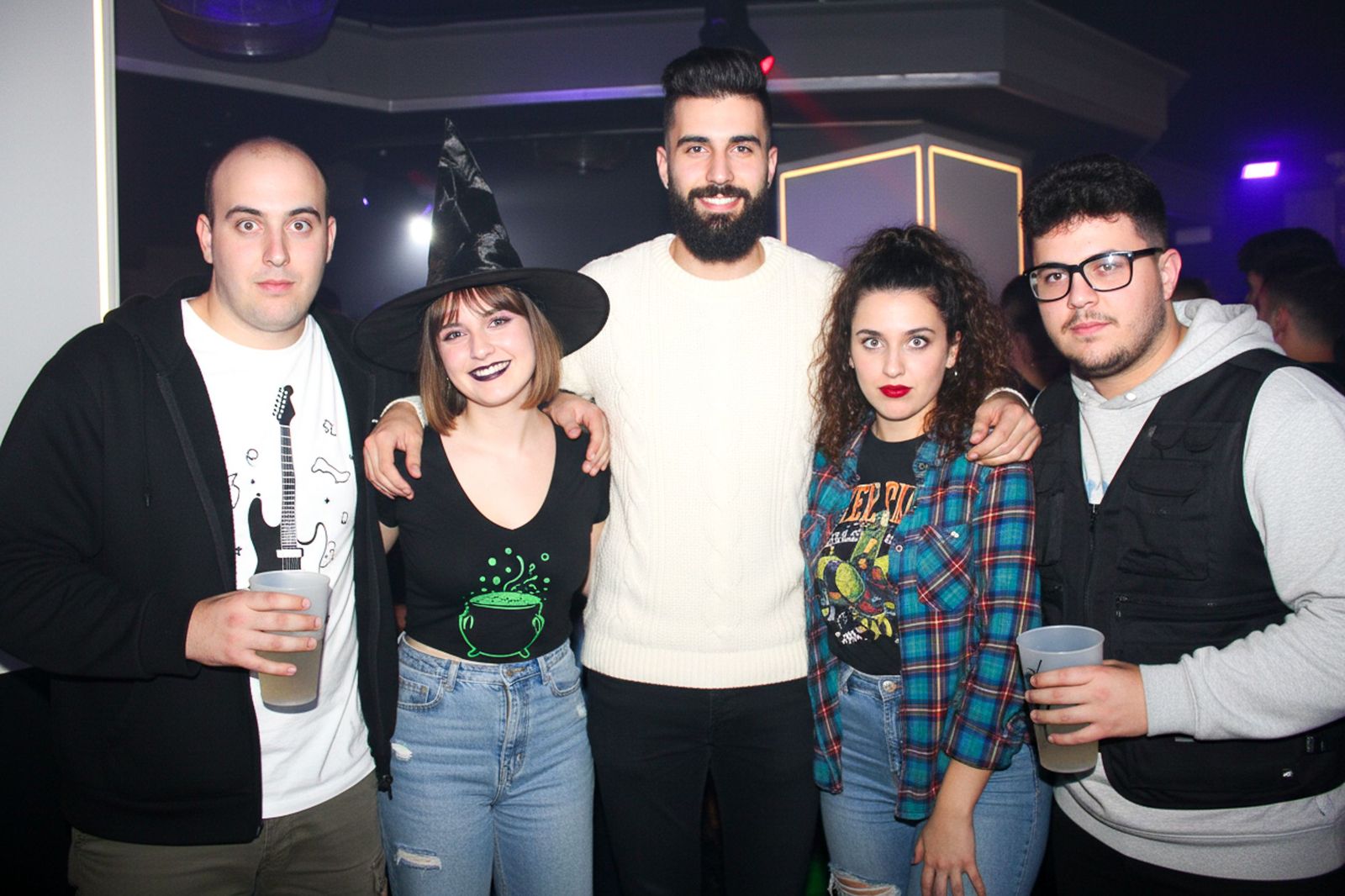 Salamanca de noche, viernes 31 de octubre