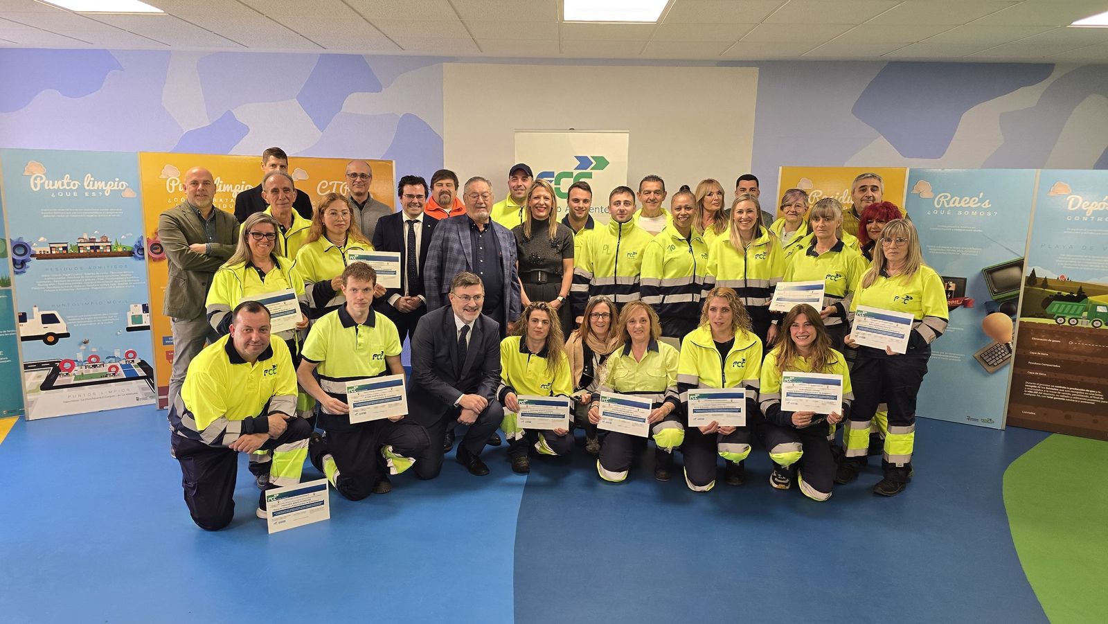 FCC Medio Ambiente celebrará un acto de reconocimiento a los trabajadores de la planta de envases de Salamanca y Puntos Limpios