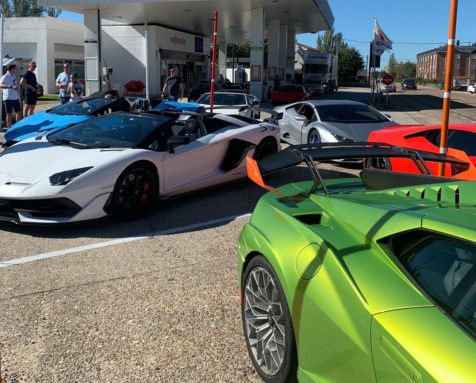 Lamborghinis en Zamora (2)