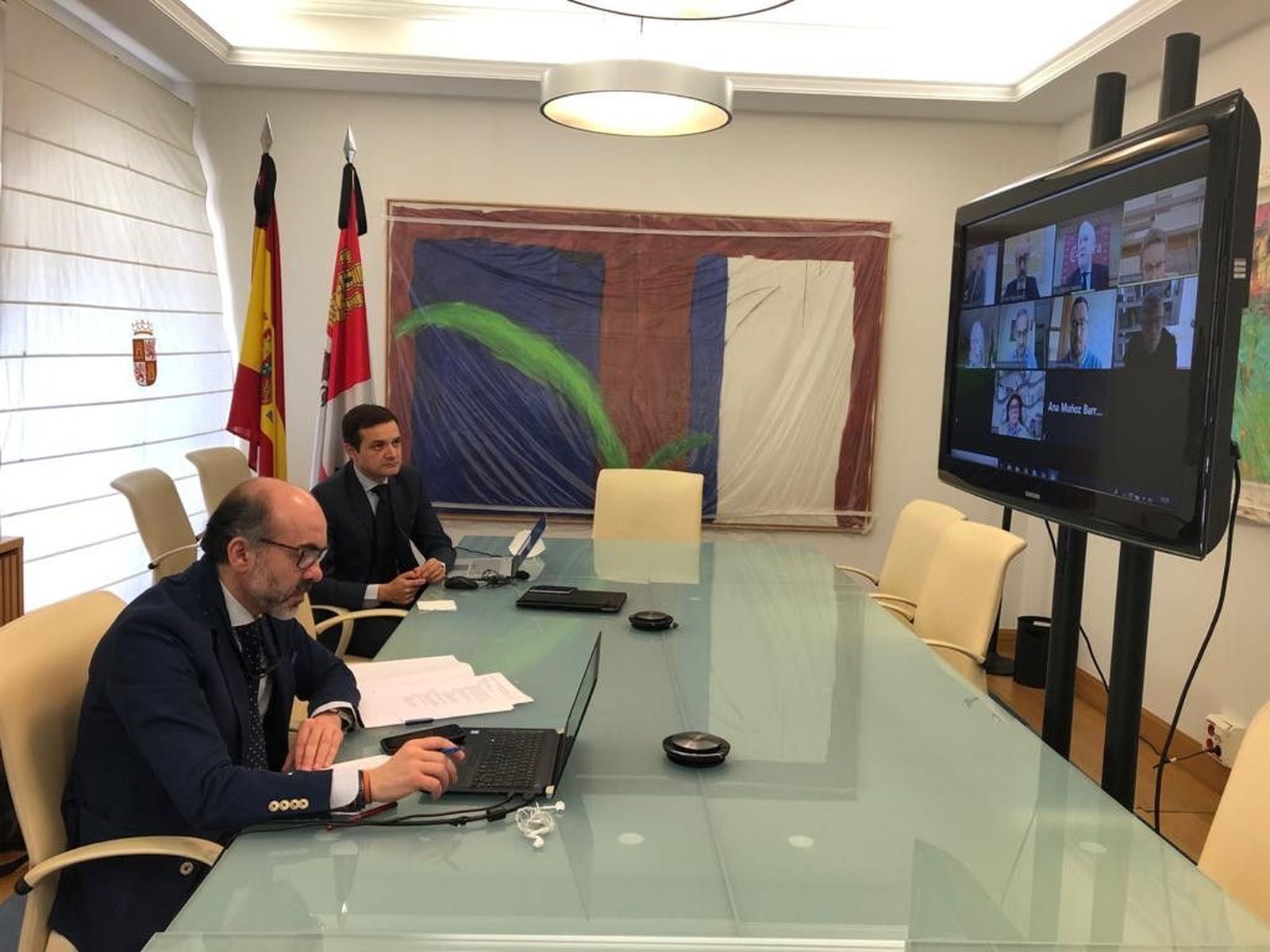 20200527 CCYT IMG Reunión Fundación Atapuerca