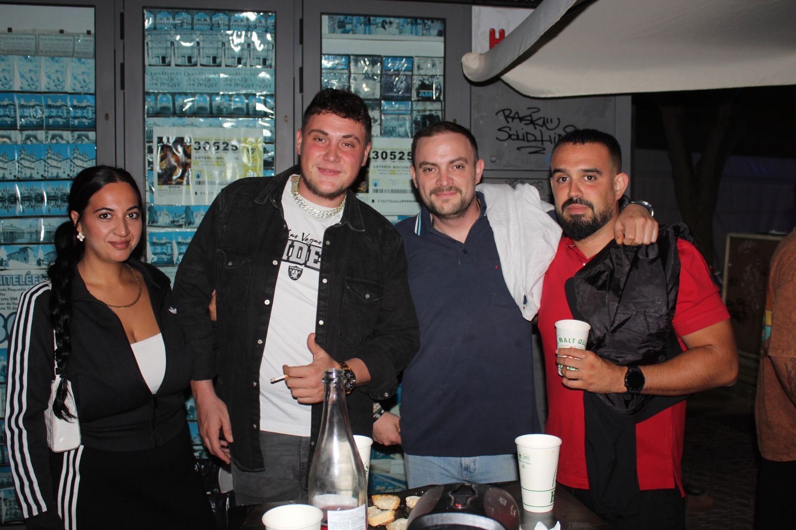 Ambiente en la Feria de Día en la tarde de este jueves