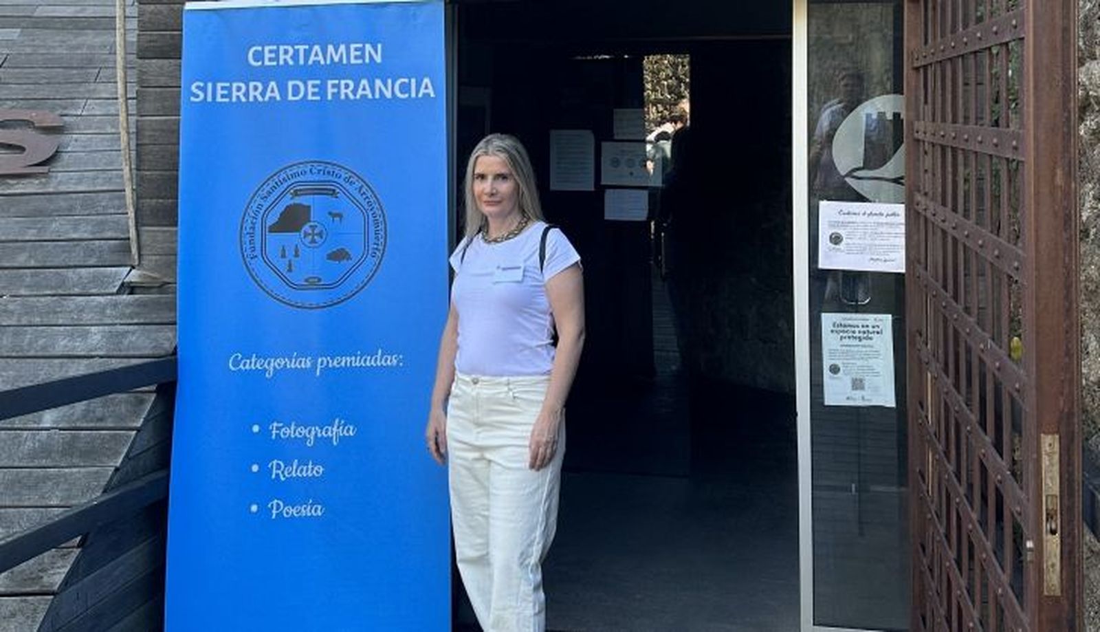 Rosa Gómez se alza con el Primer Premio en el IX Certamen Internacional Sierra de Francia