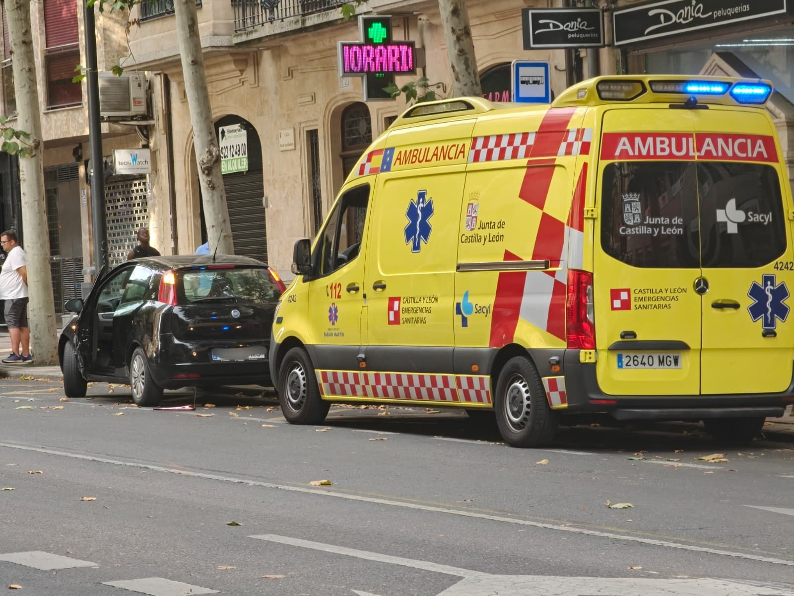 Atropello en la calle Maria Auxiliadora