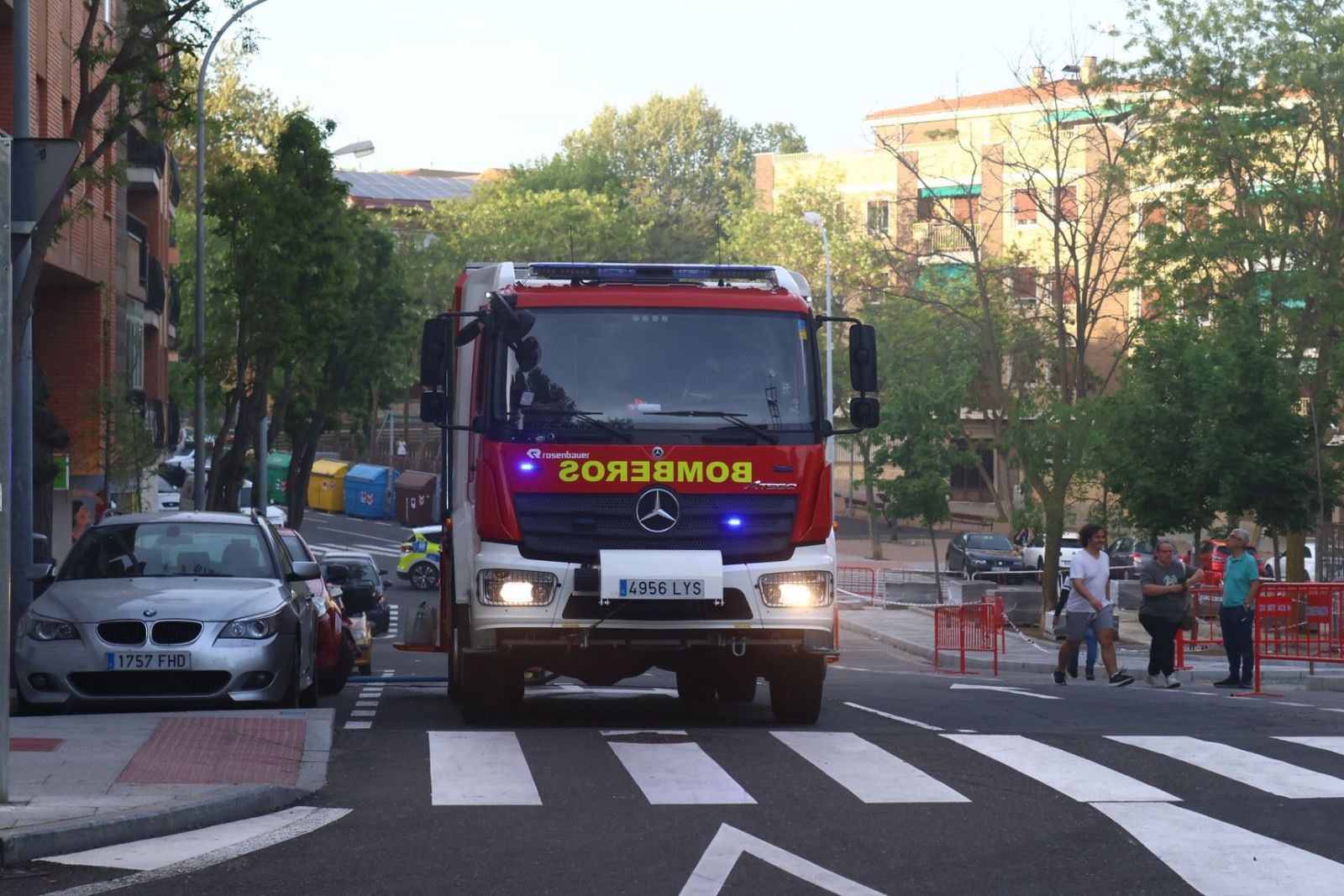 Incendio en una vivienda en Pizarrales