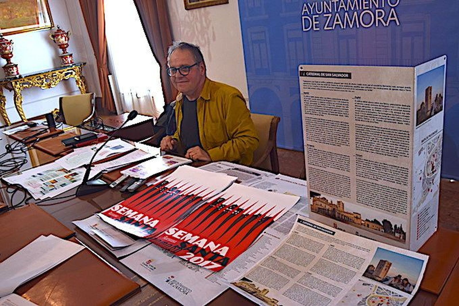 El Ayuntamiento edita 10.000 ejemplares de un itinerario de Semana Santa que incluye un plano de la ciudad