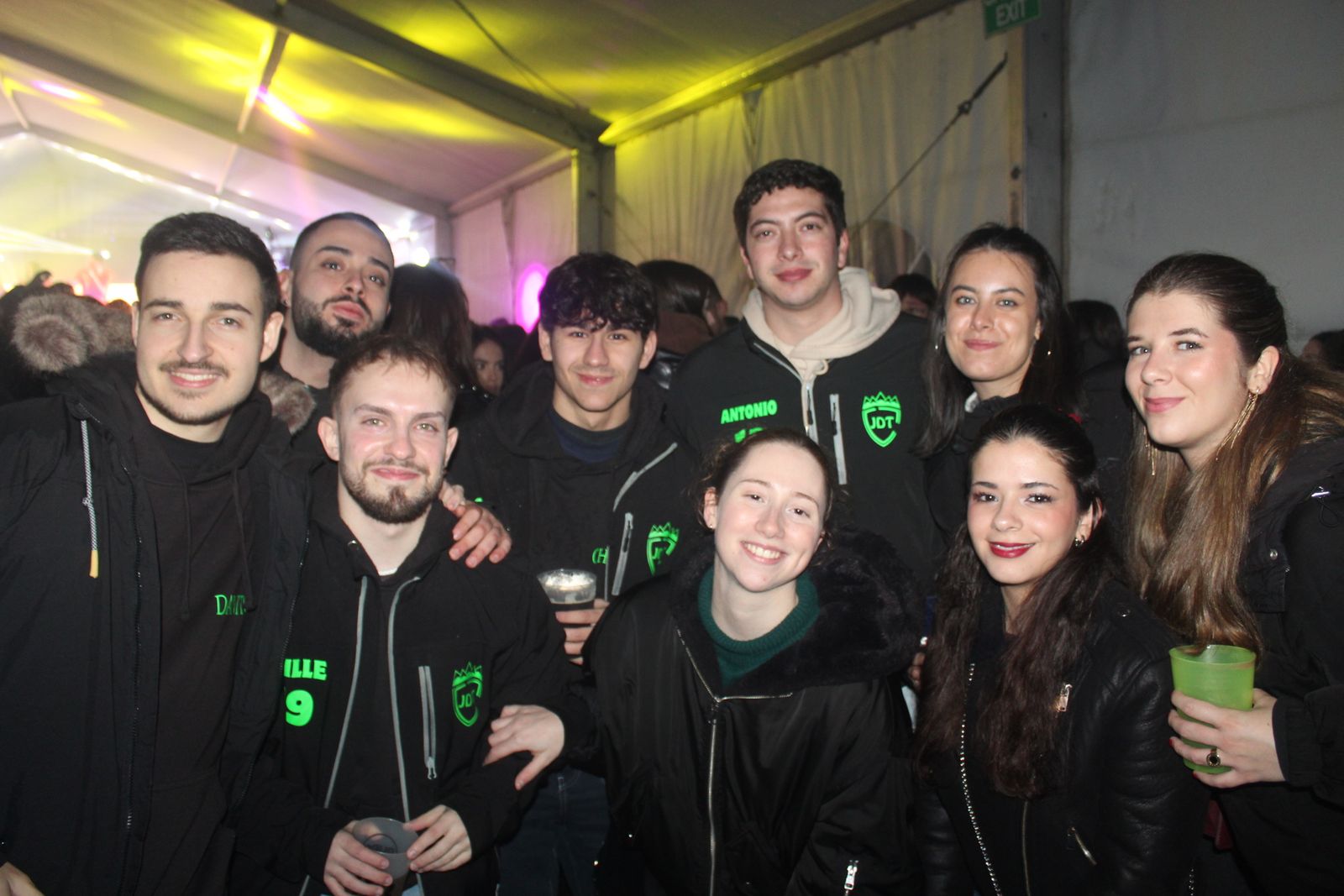 Salamanca de noche, sábado 7 de febrero