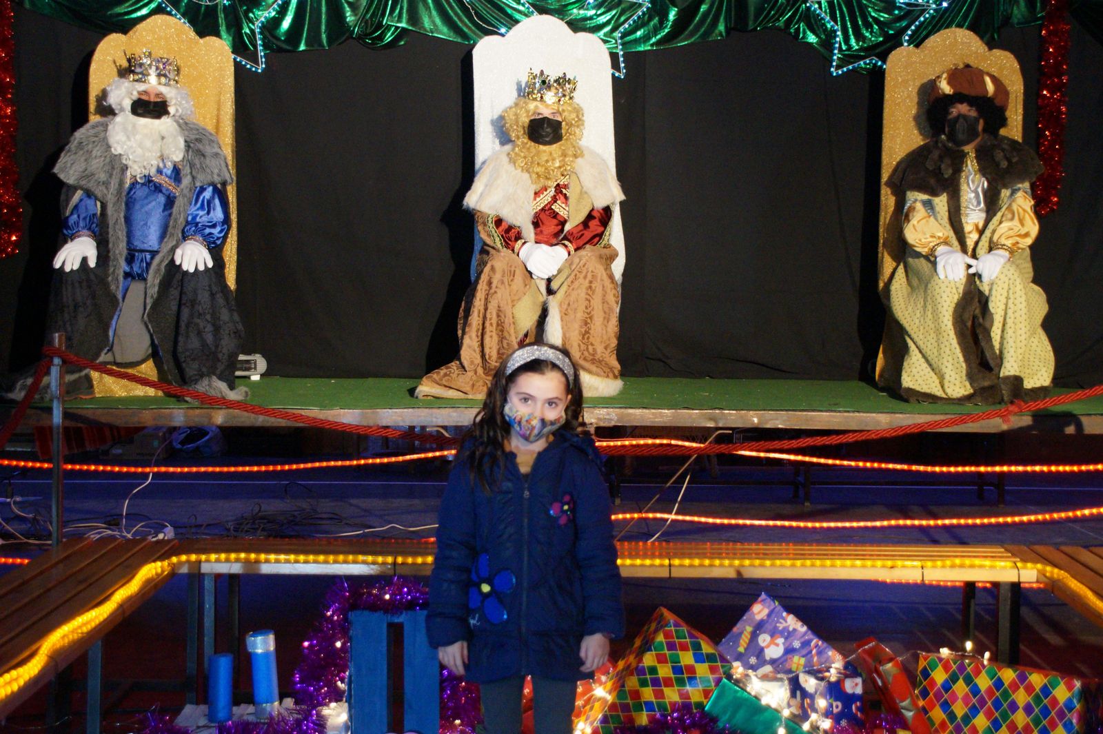 Los Reyes Magos visitan El Encinar