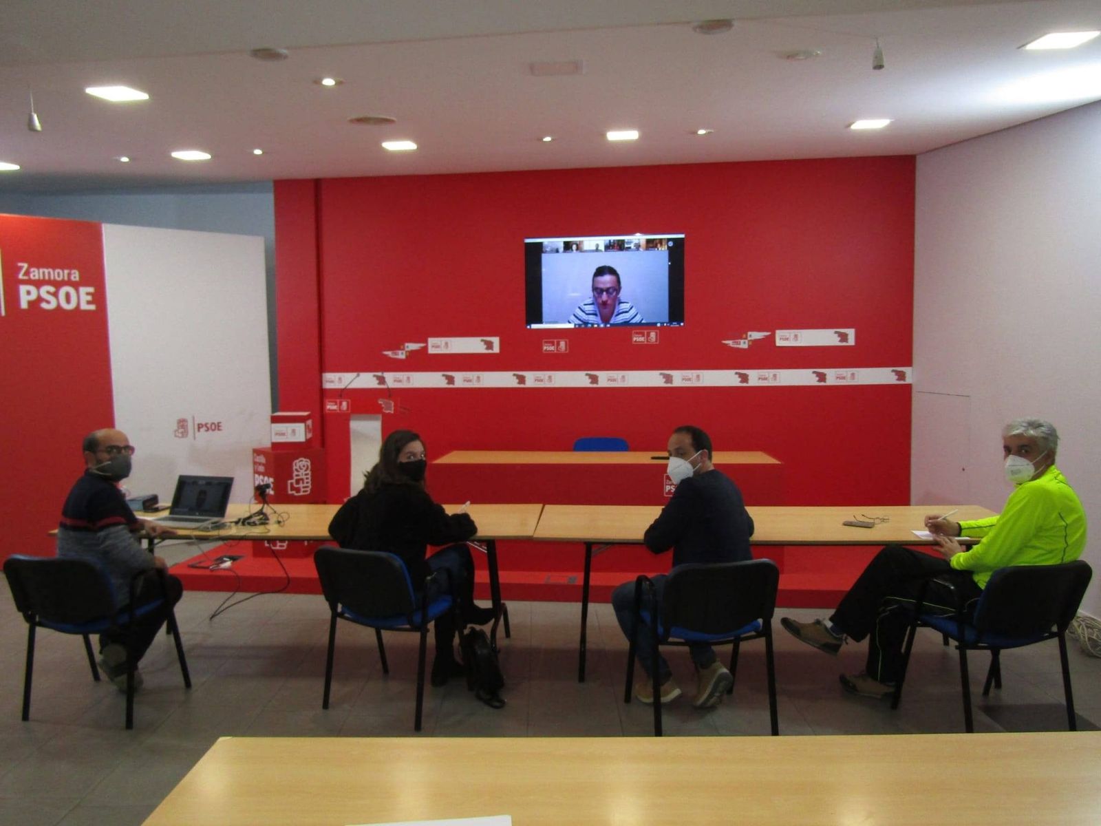 PSOE Zamora. 21 11 2020 . Curso Formación online PSOE Presupuestos Municipales