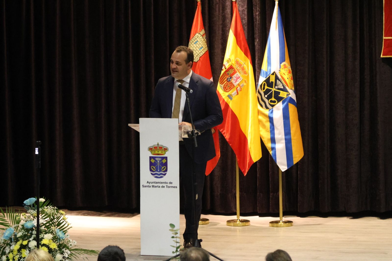 Pregón de San Blas en Santa Marta y homenaje a los trabajadores jubilados