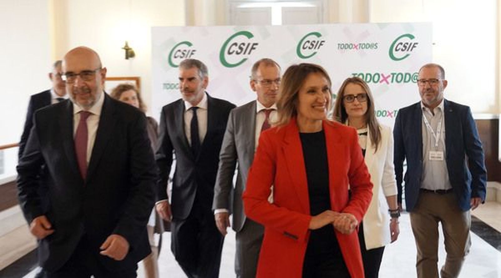 Rocío Lucas asegura que trabaja para mejorar las condiciones laborales de los docentes. Foto Rubén Cacho | ICAL