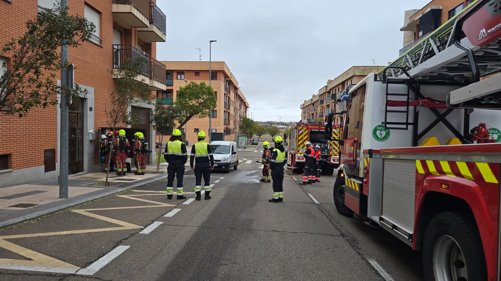 Fuga de gas en la calle de los Toreses