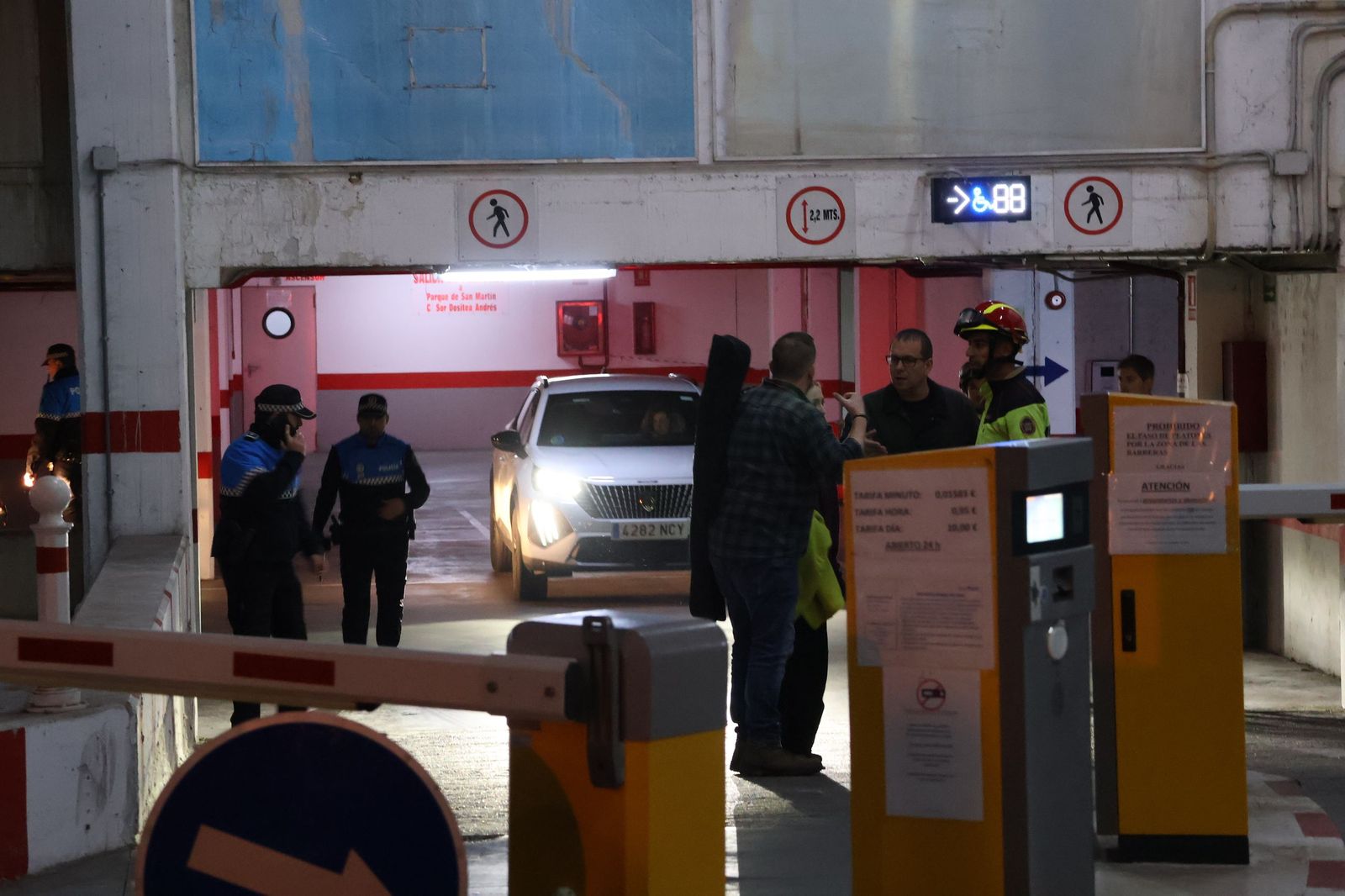 Rescate del ciervo en el Parking de San Martín (21).JPG