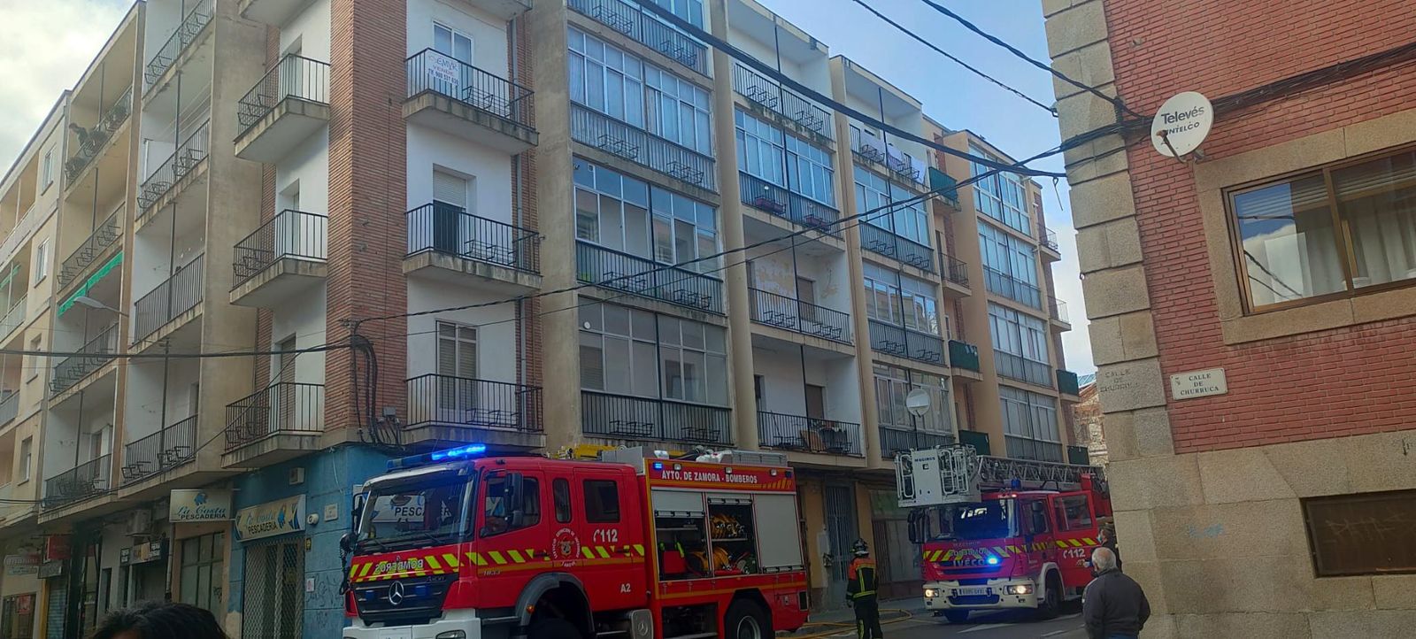 Incendio calle argentina Incendio calle argentina