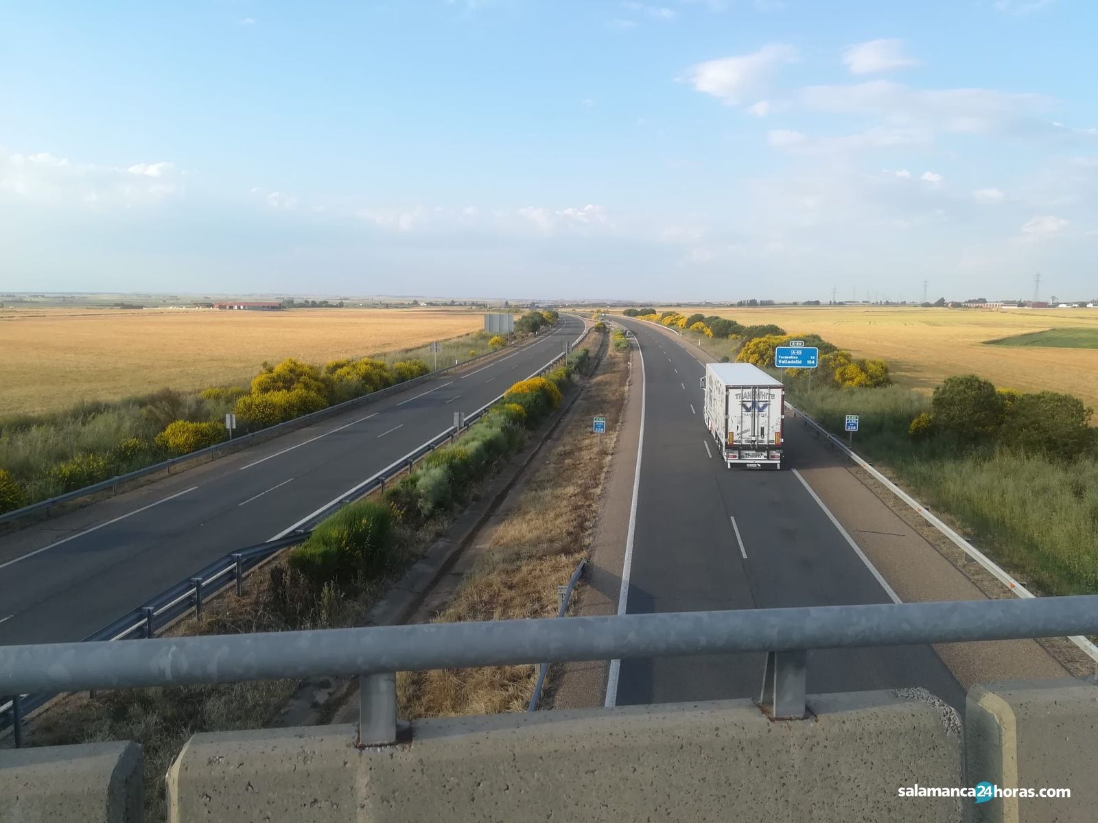 A 62 autovía valladolid camion(1)