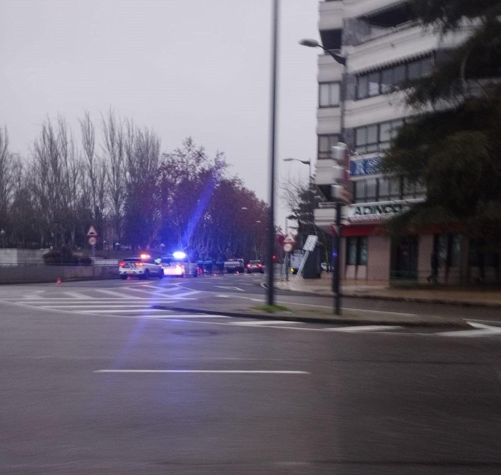 Accidente en la zona de la Marina Accidente en la zona de la Marina