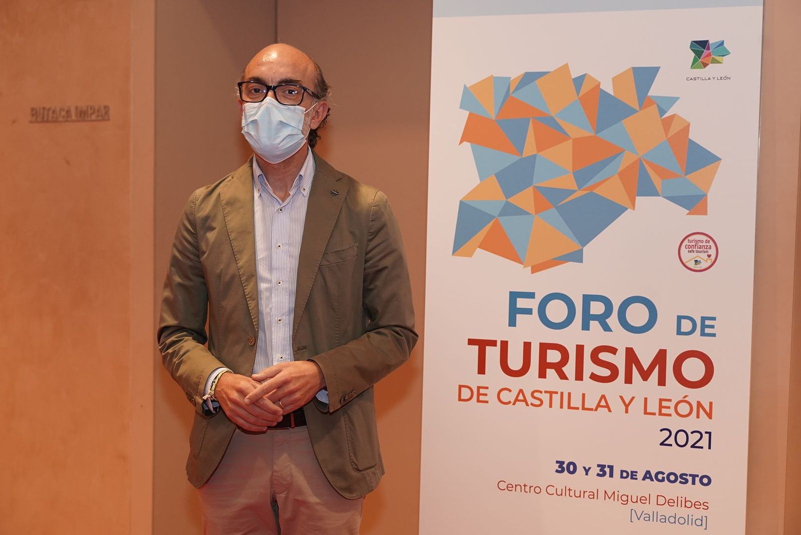 El consejero de Cultura y Turismo, Javier Ortega