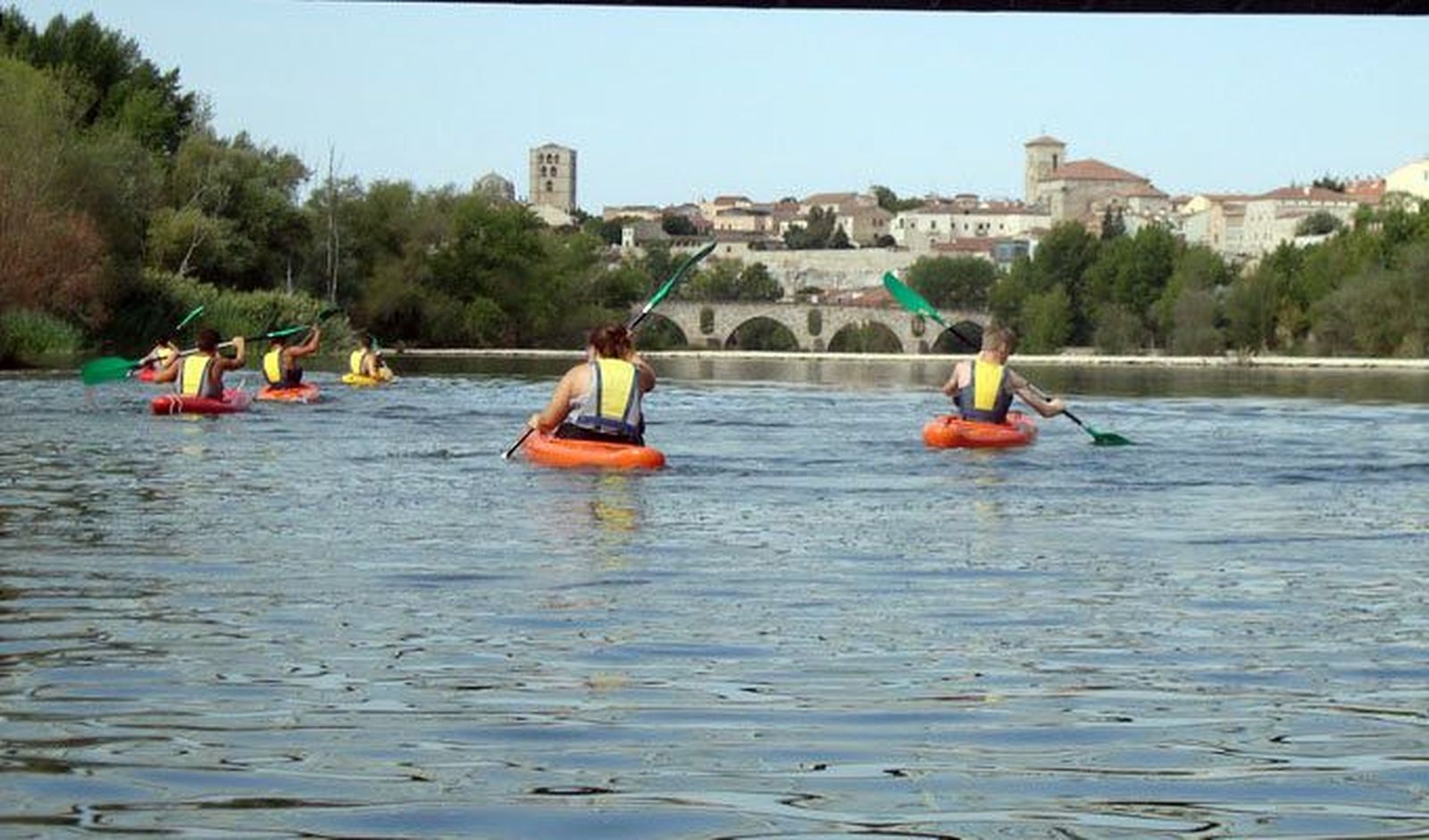Concluye el taller de piragüismo de educación de calle y AD Zamora Iberdrola