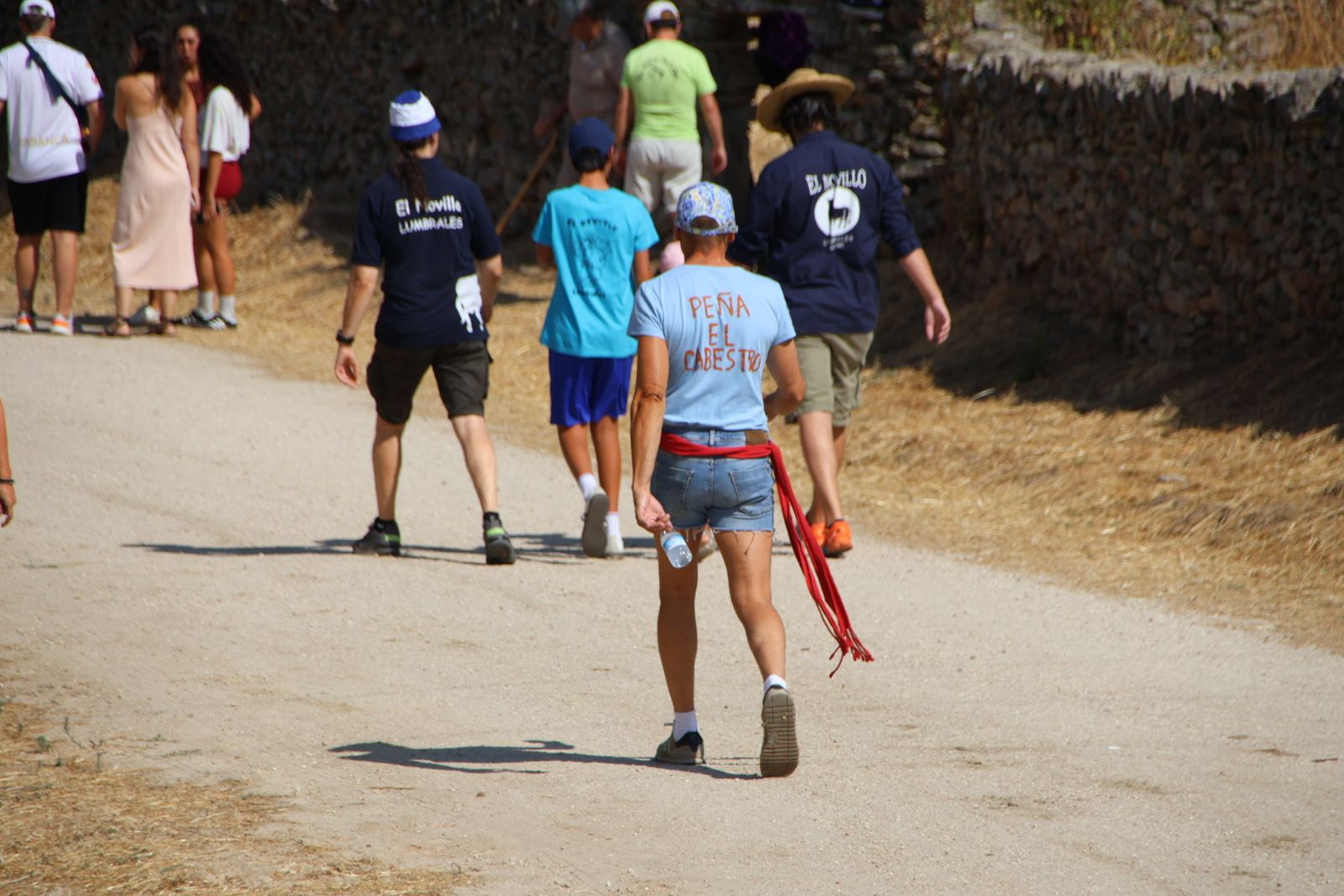 Lumbrales encierro a caballo