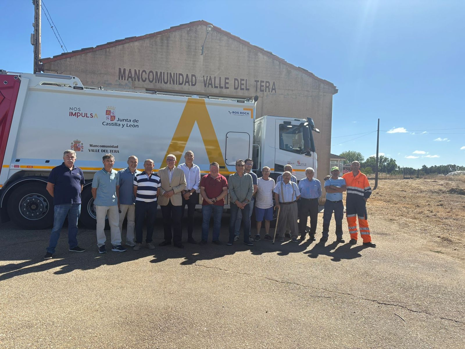 Nuevo camión de recogida de residuos para el beneficio de cerca de 6.000 vecinos de la provincia de Zamora