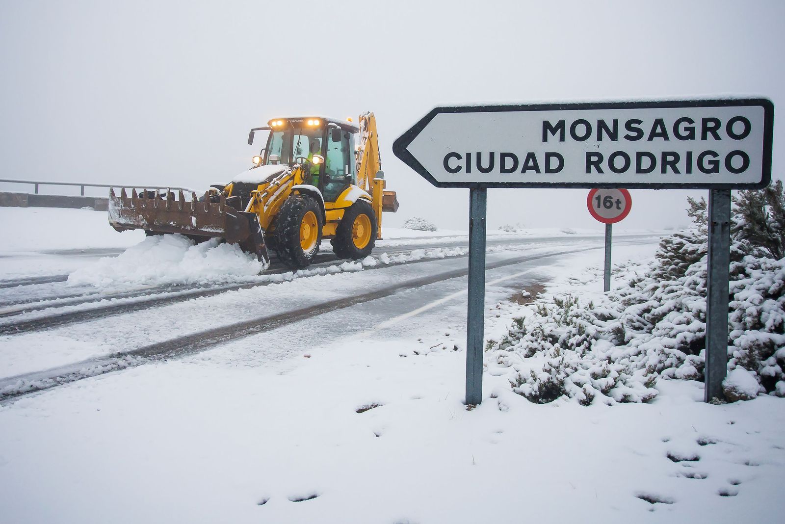 Nieve en la carretera de la Peña de Francia - José Vicente (ICAL) (11).jpg