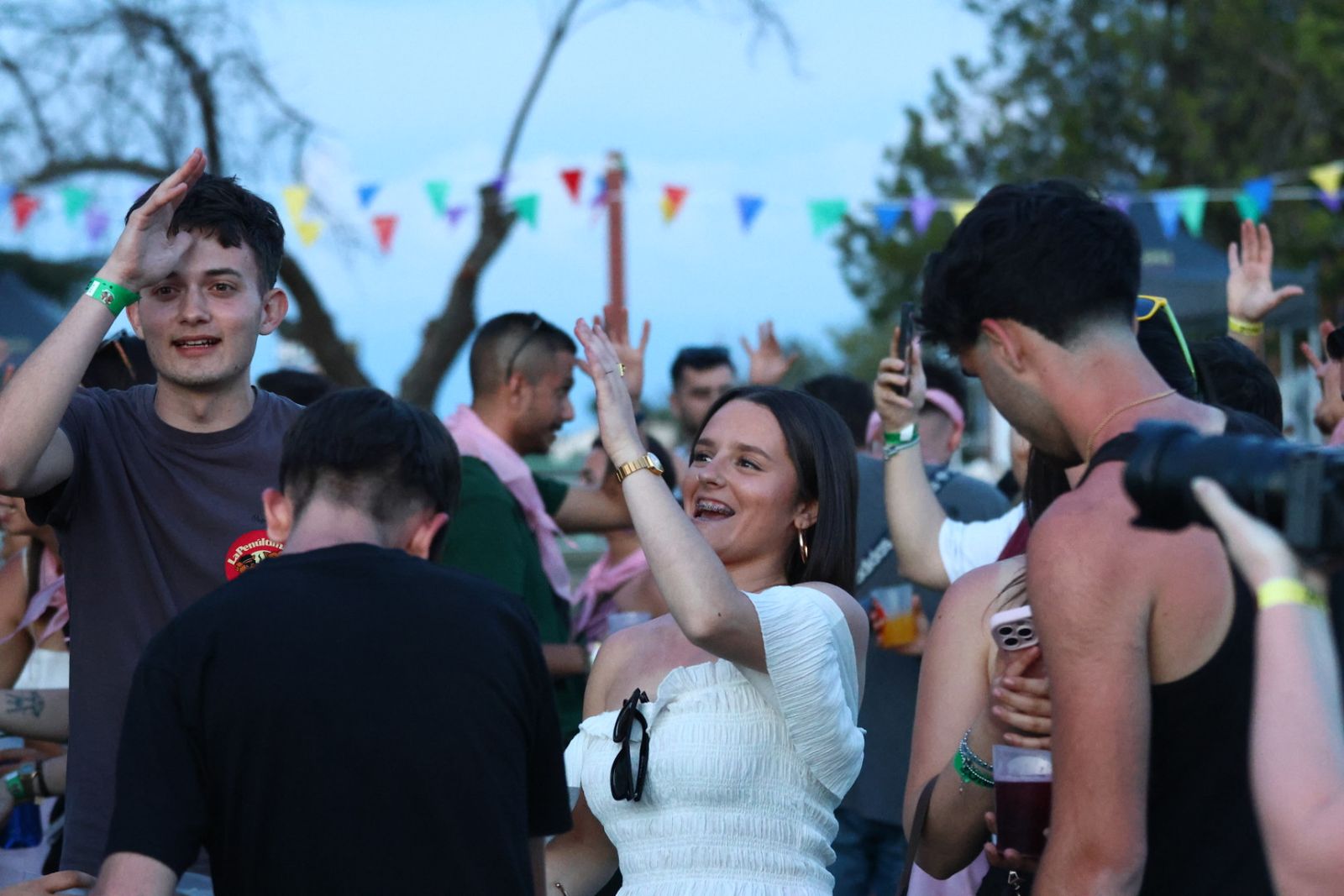 Salamanca de noche, sábado 18 de abril