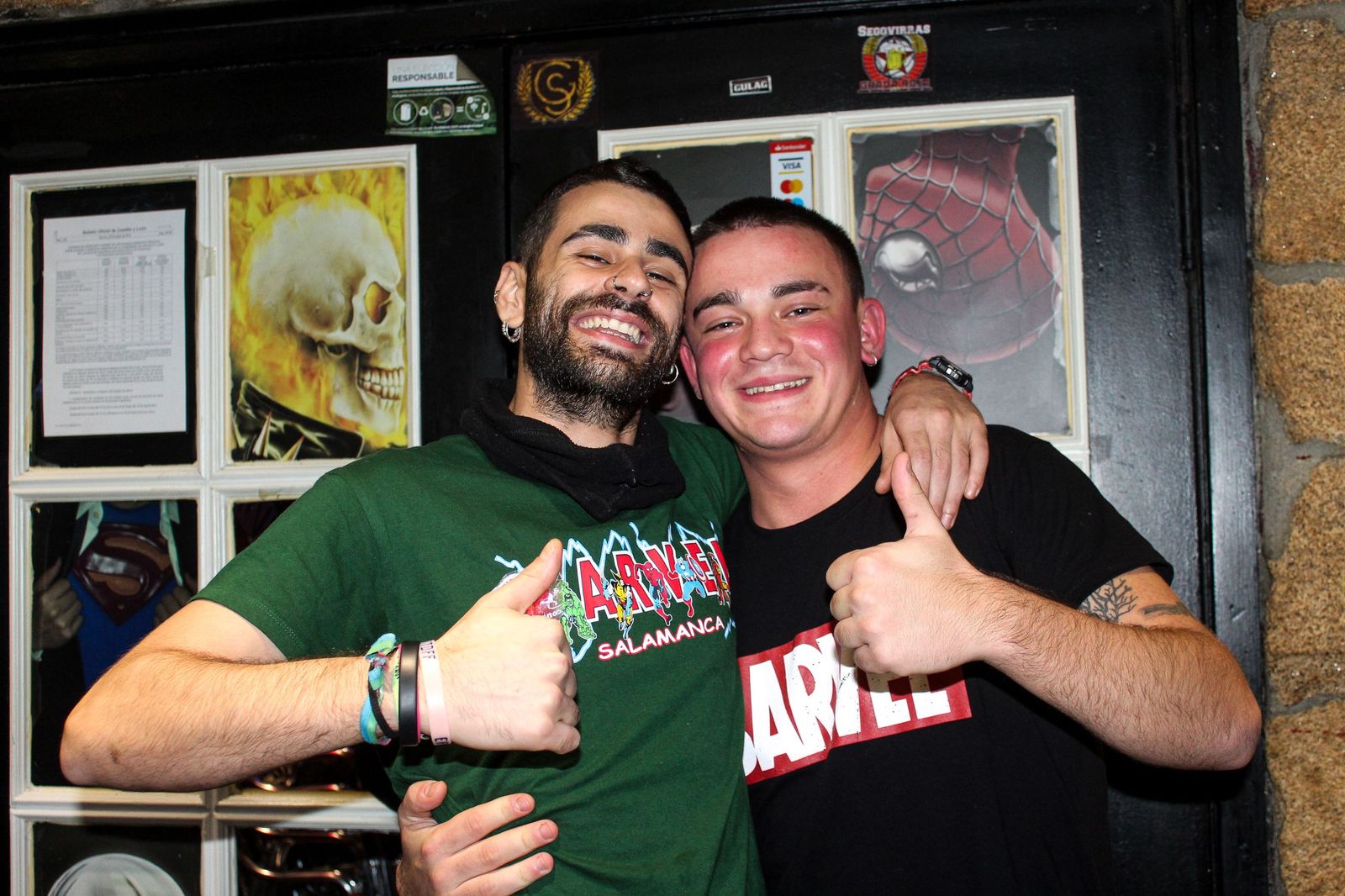 Salamanca de noche, viernes 24 de octubre