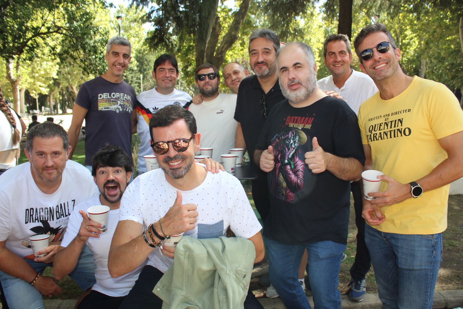 Ambiente en la Feria de Día en el mediodía de este sábado