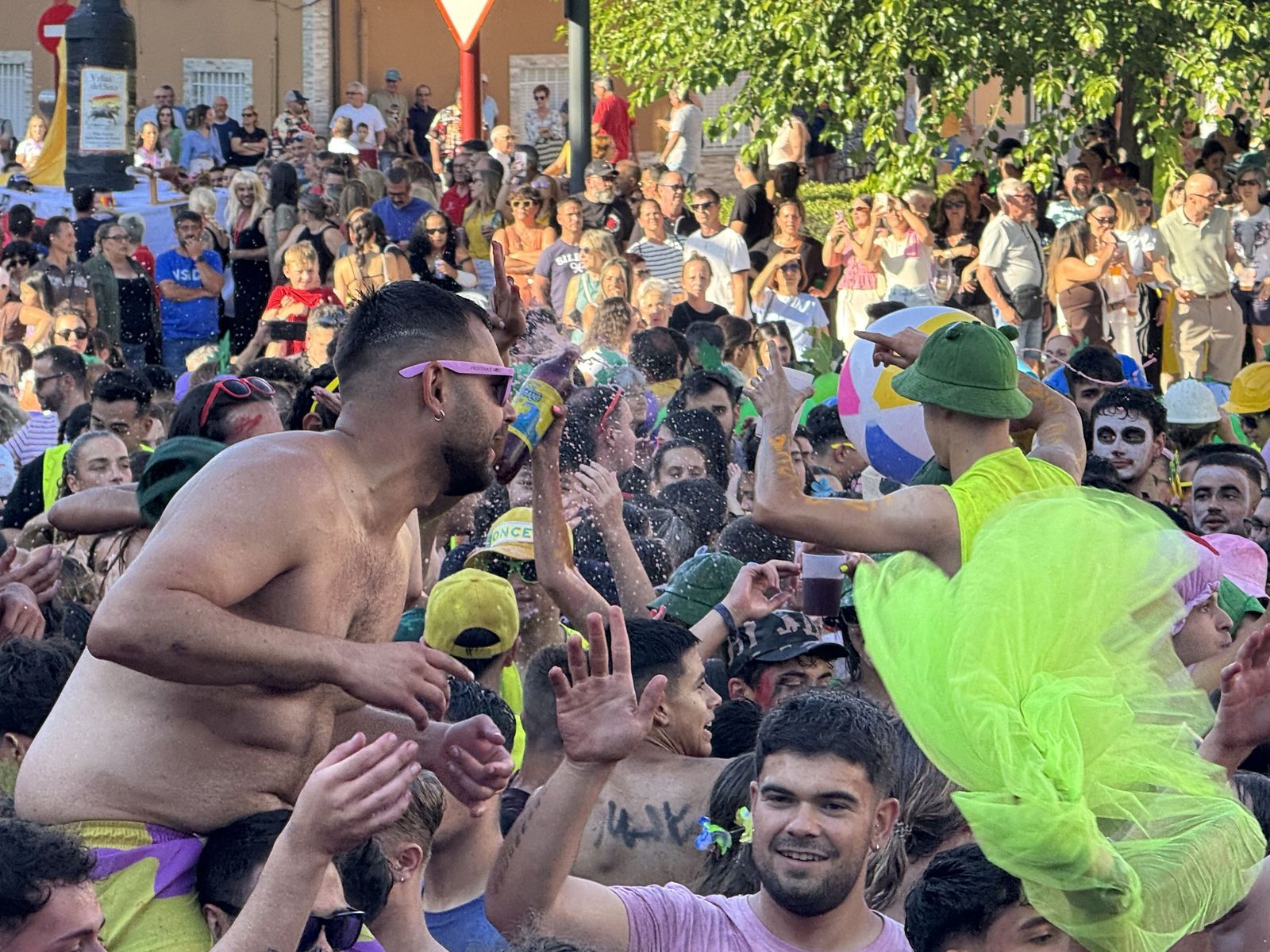 Chupinazo fiestas de Santa Marta del Tormes